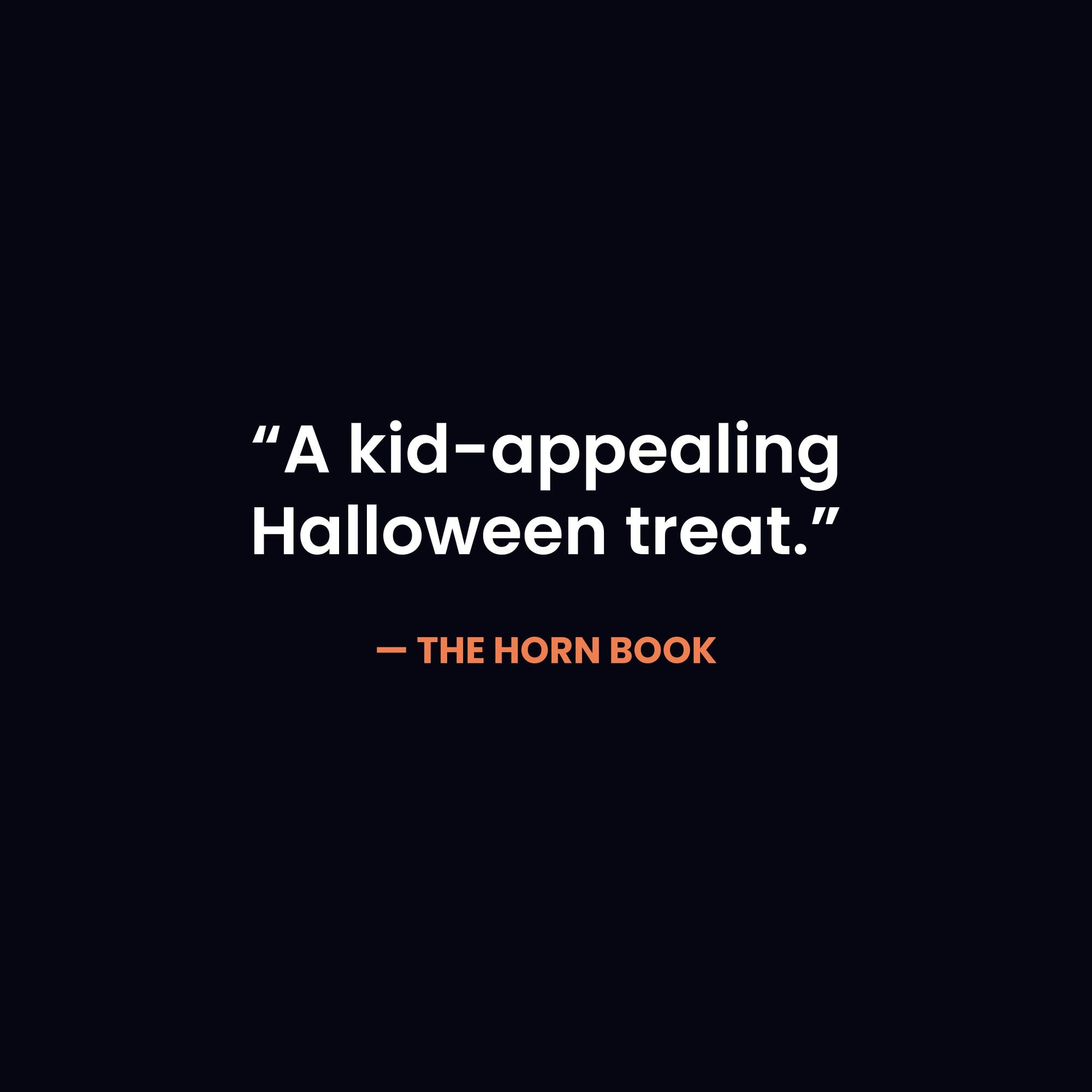 Trick or Treat, Smell My Feet