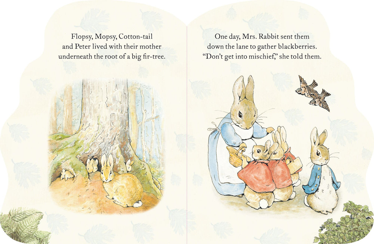 Peter Rabbit Large Shaped Board Book