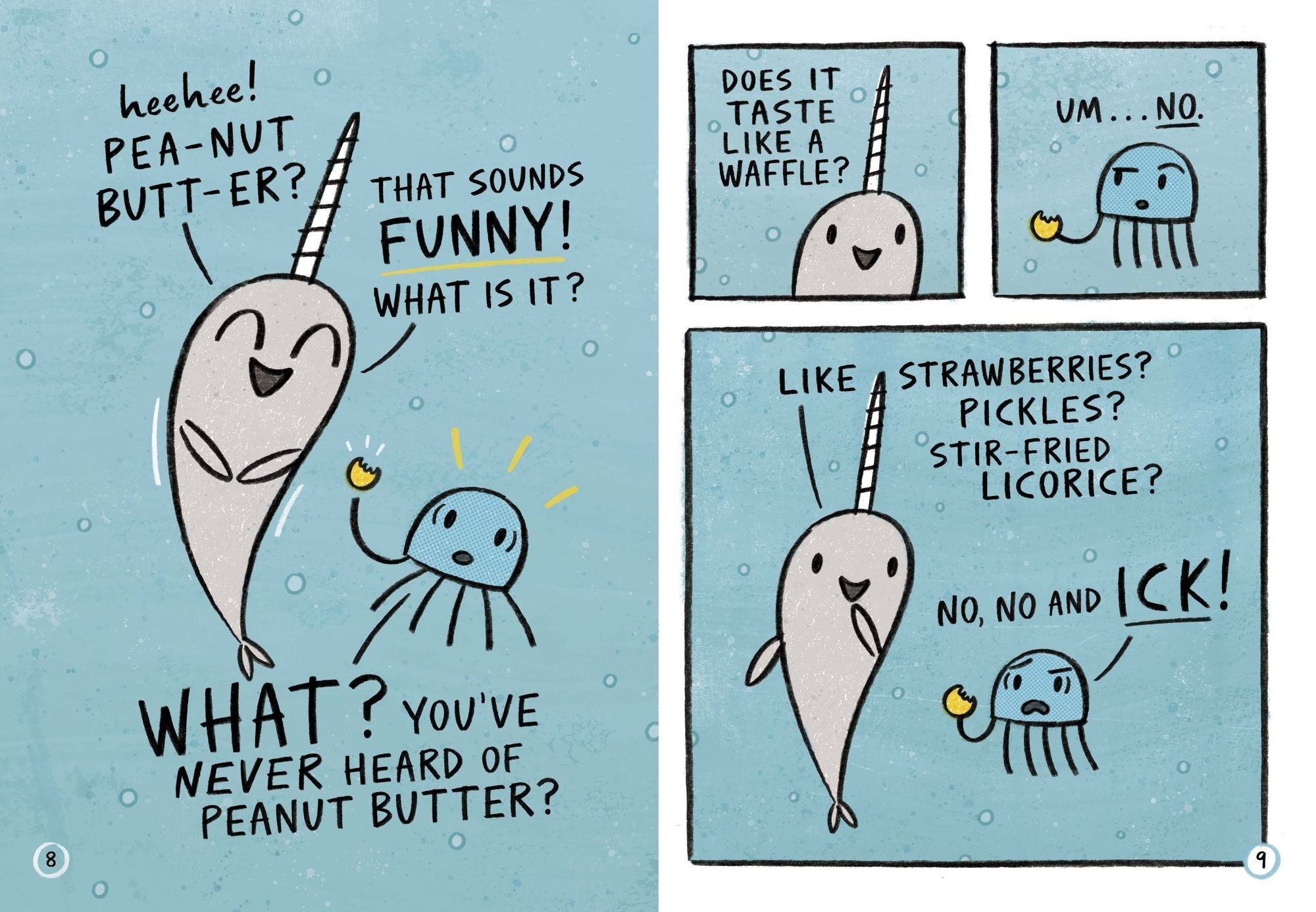 Peanut Butter and Jelly (A Narwhal and Jelly Book #3)