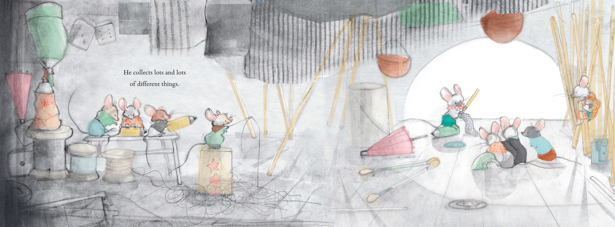 Spaghetti: A Mouse and His Treasure
