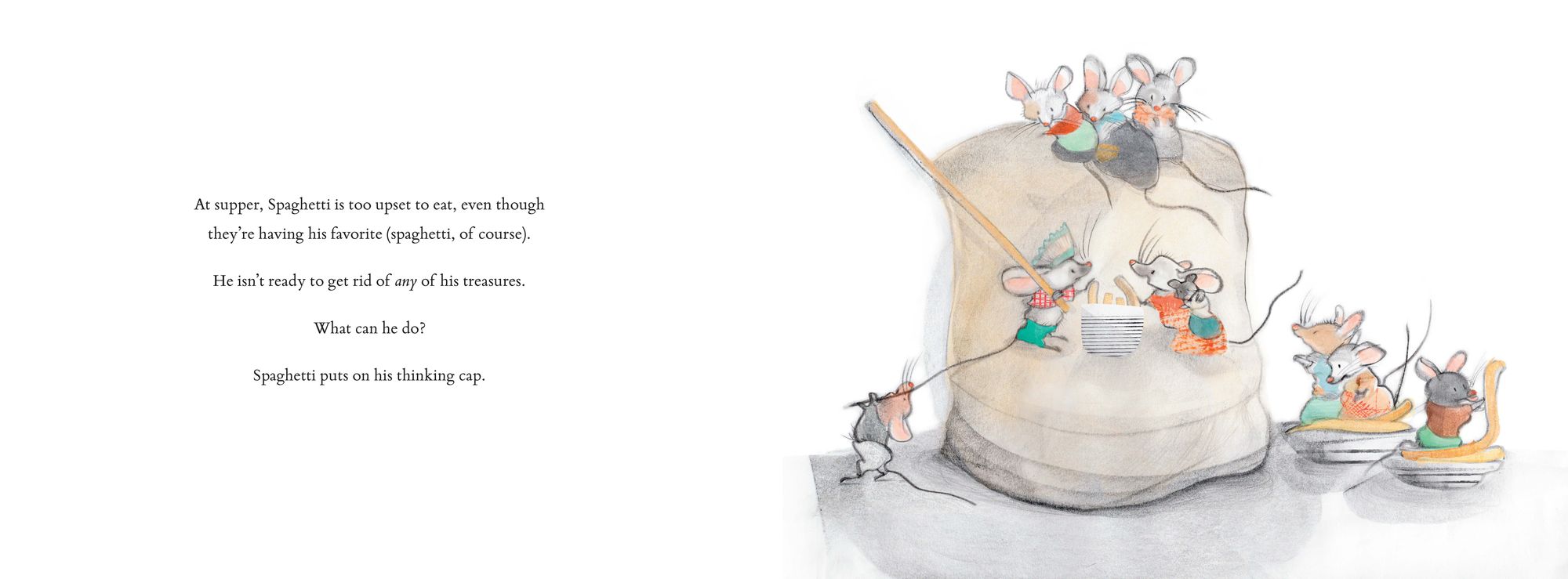 Spaghetti: A Mouse and His Treasure
