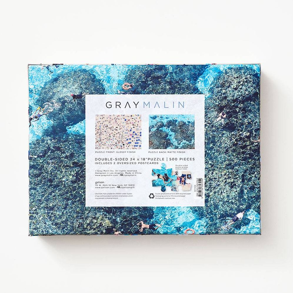 Gray Malin The Beach Two-sided Puzzle