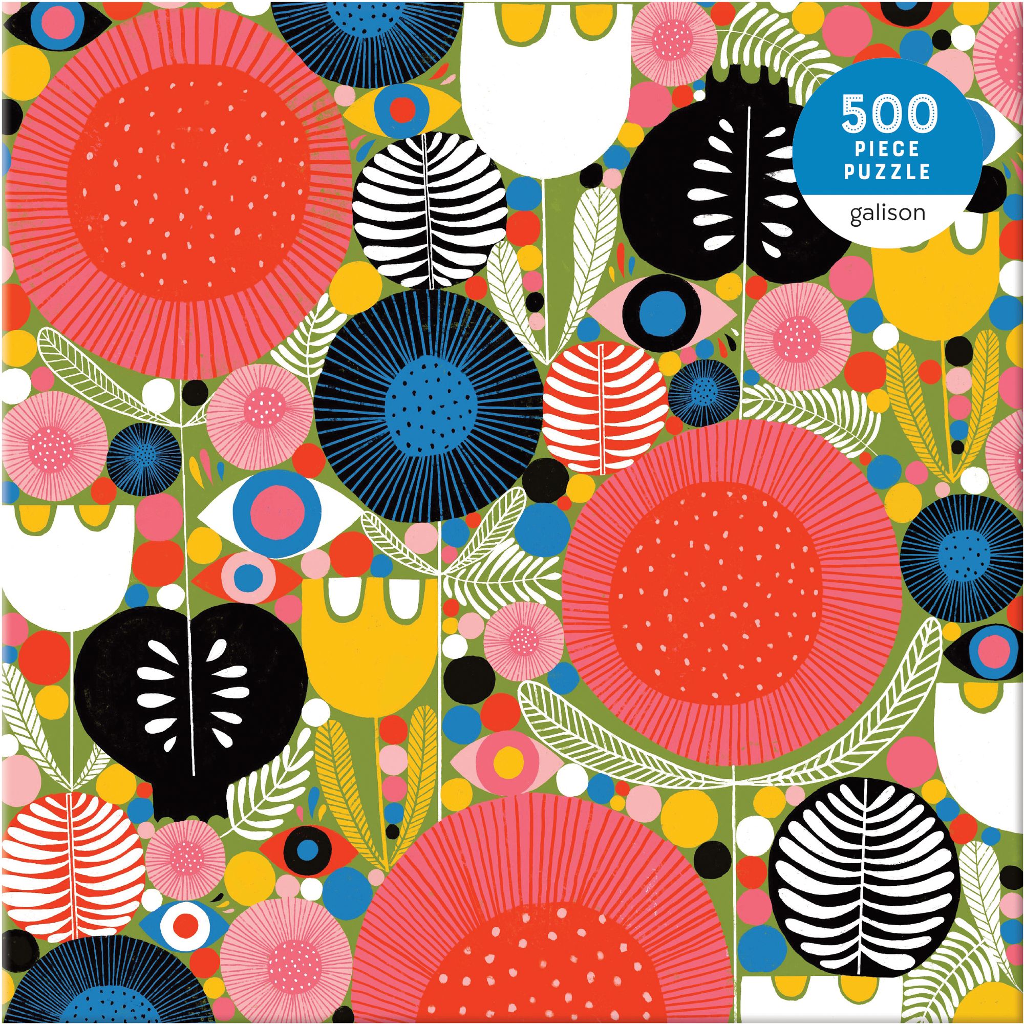 Eyes In The Garden 500 Piece Puzzle