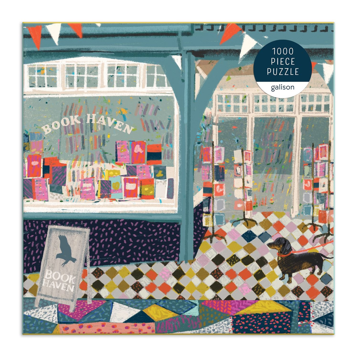 Book Haven 1000 Piece Puzzle In Square Box