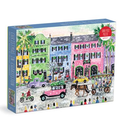 Michael Storrings Christmas in Charleston 1000 Piece Puzzle