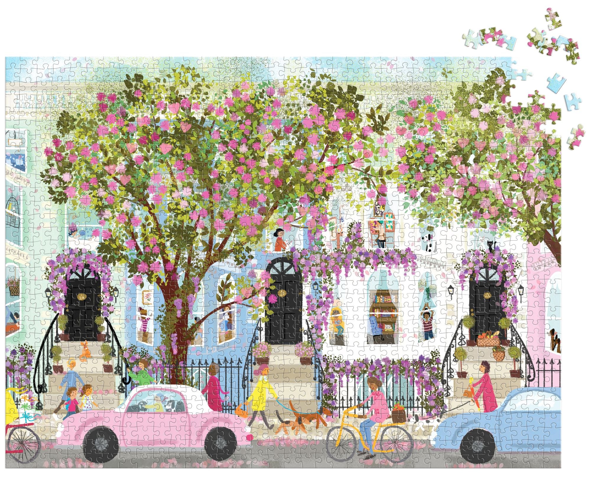Joy Laforme Spring Terrace 1000 Piece Puzzle