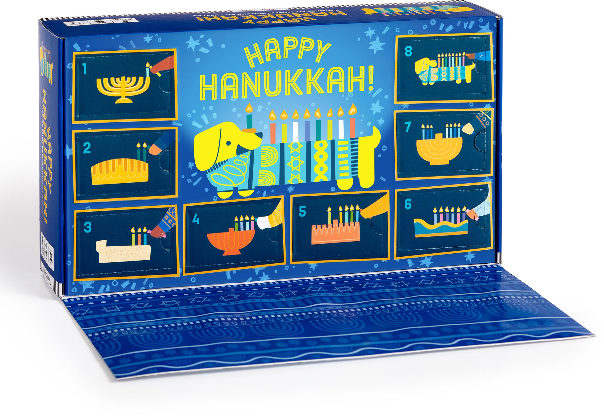 Happy Hanukkah! Countdown Puzzle Set