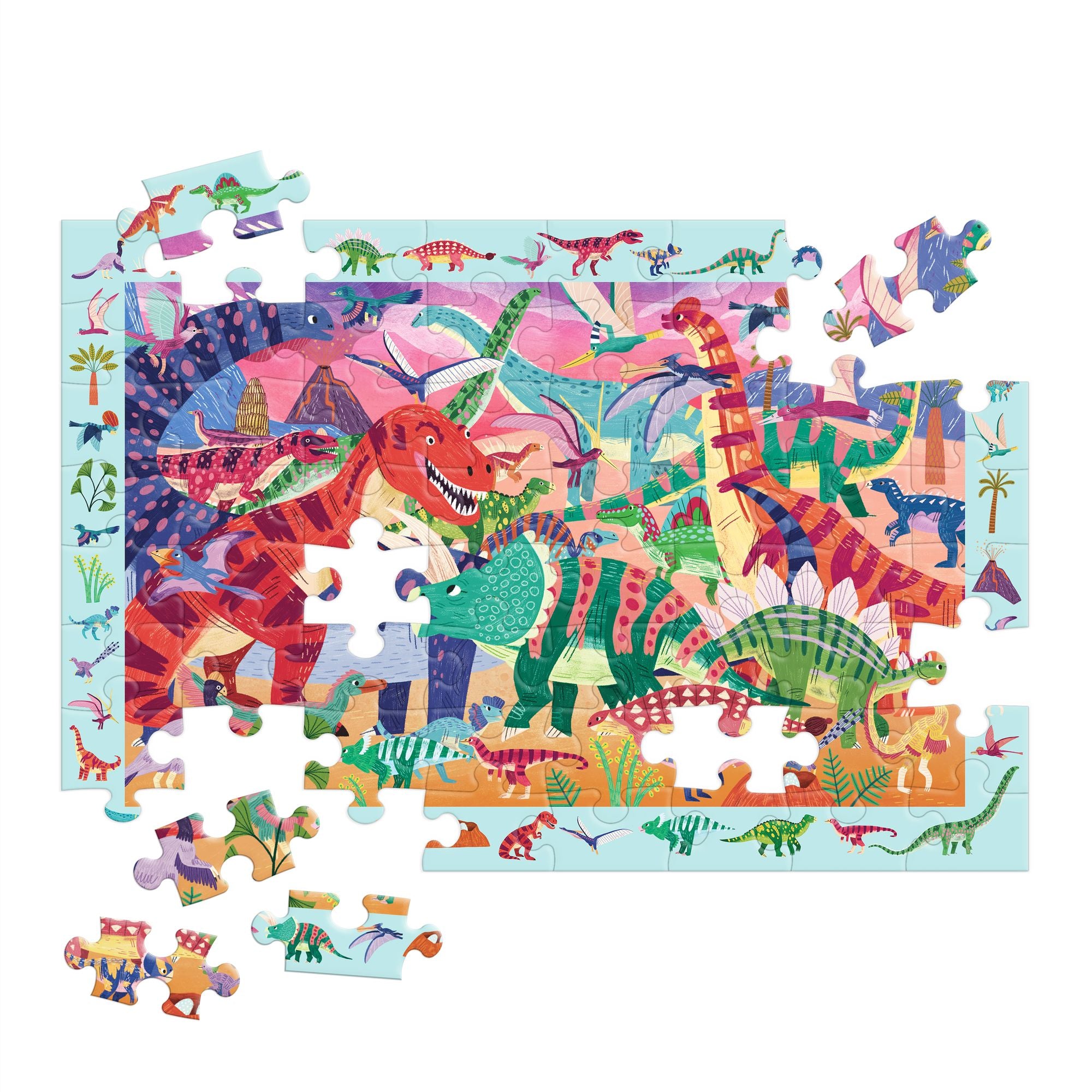 Mighty Dinosaur 64 Piece Search & Find Puzzle