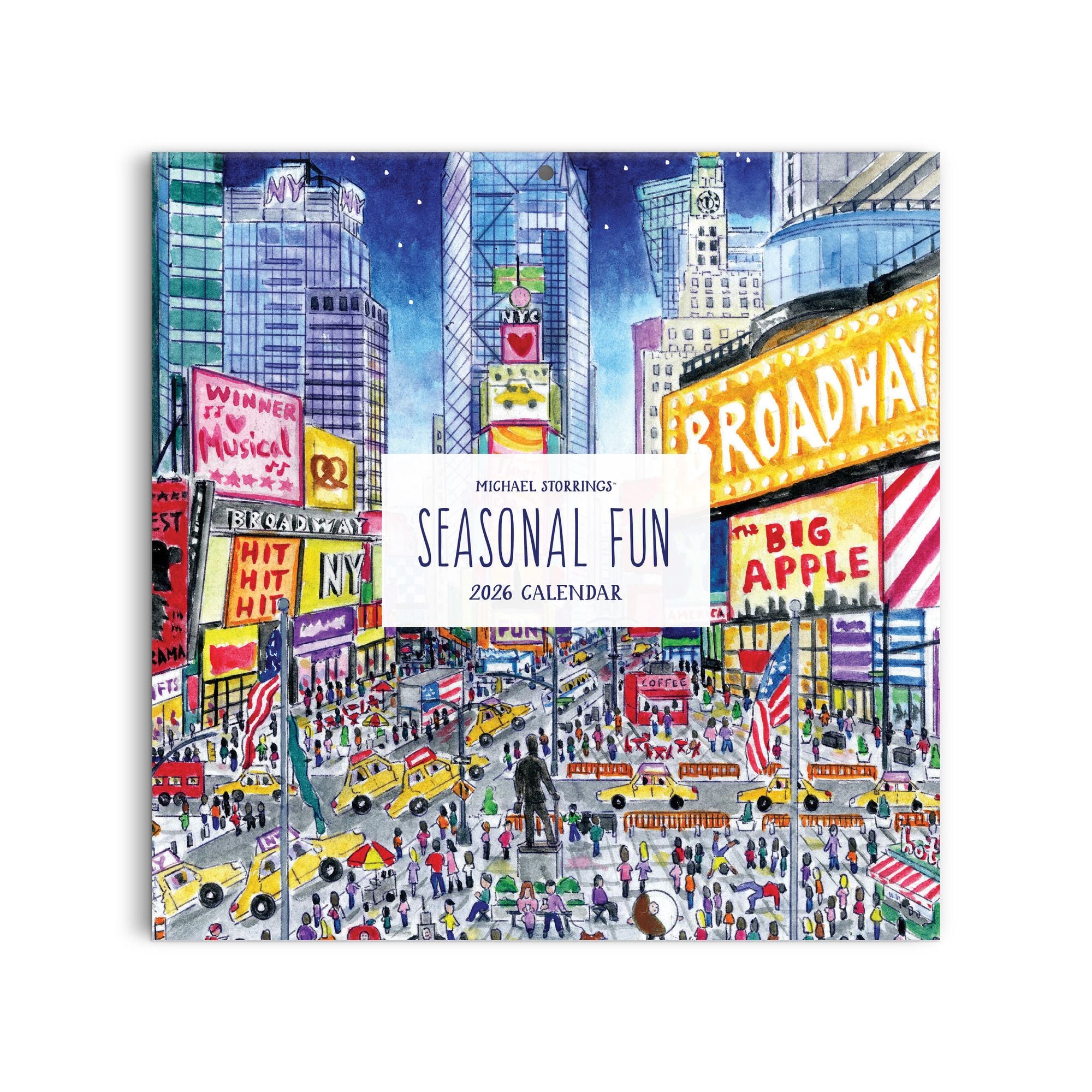 2026 Michael Storrings Classic Wall Calendar