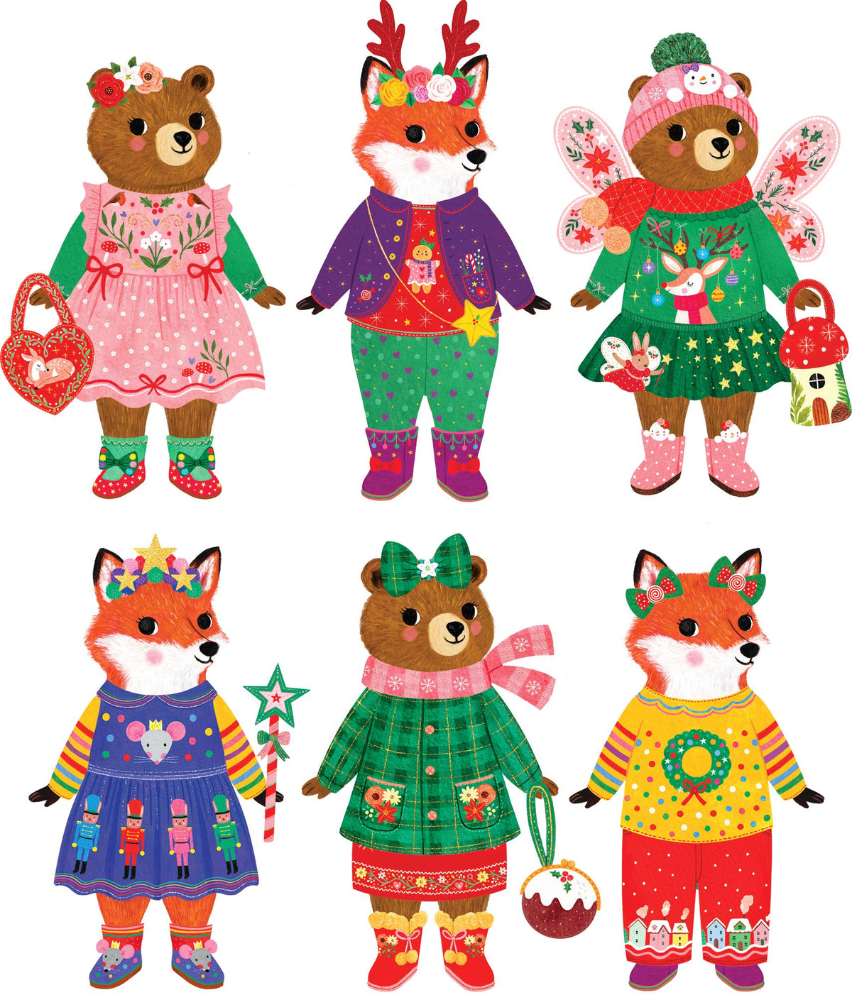 Merry Woodland Magnetic Dress-up