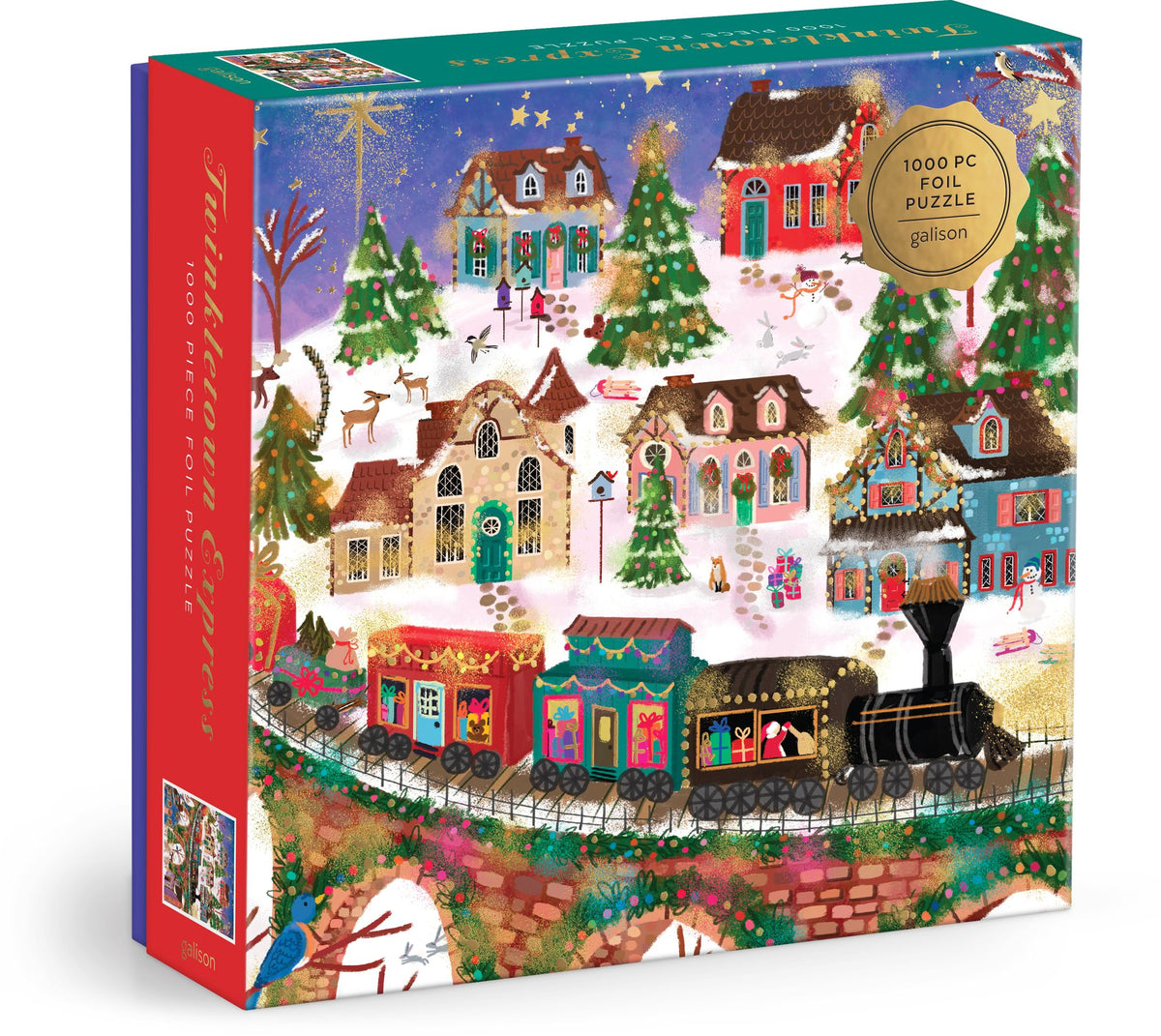 Joy Laforme Twinkletown Express 1000 Piece Foil Puzzle