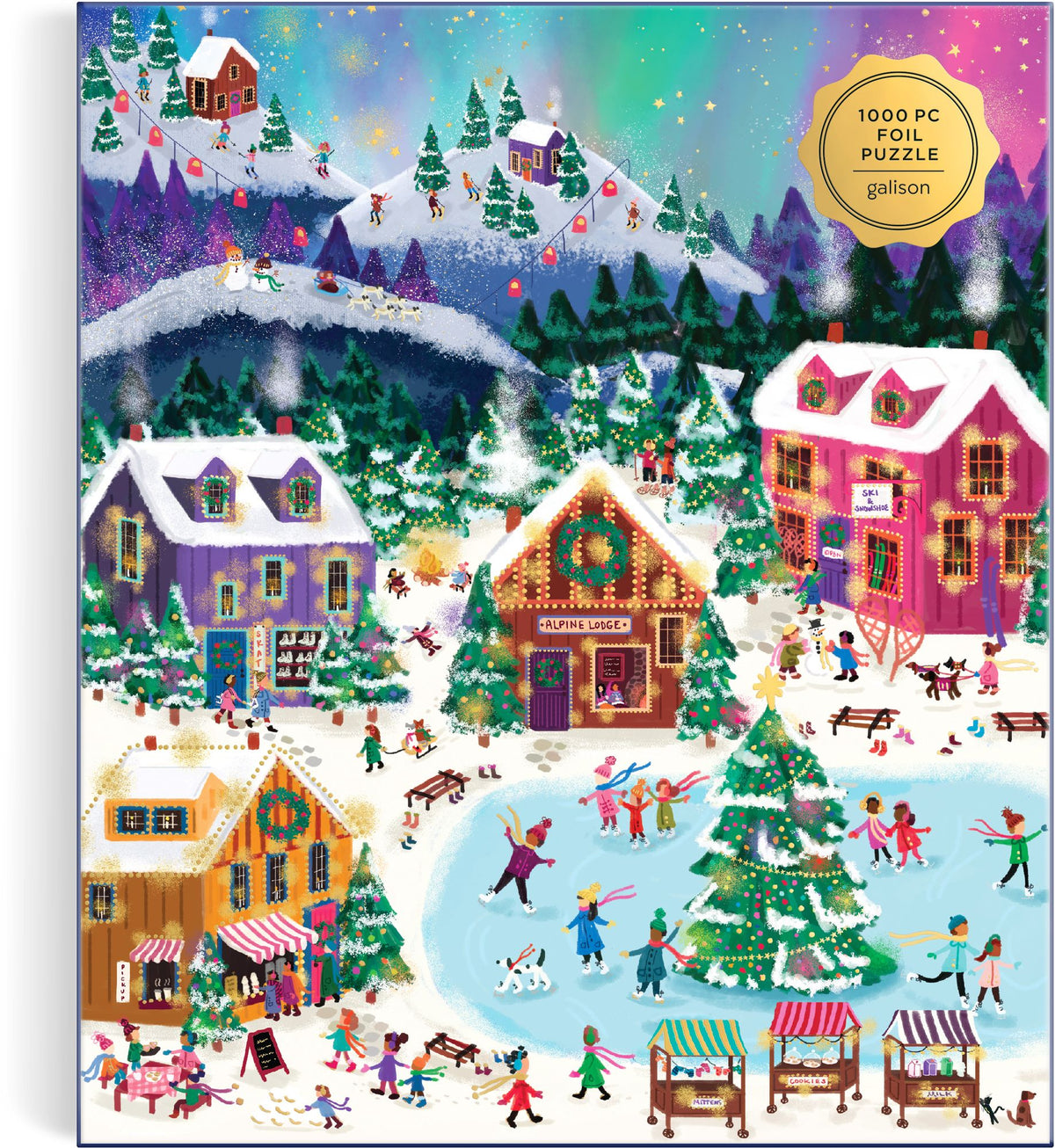 Joy Laforme Northern Lights 1000 Piece Foil Puzzle