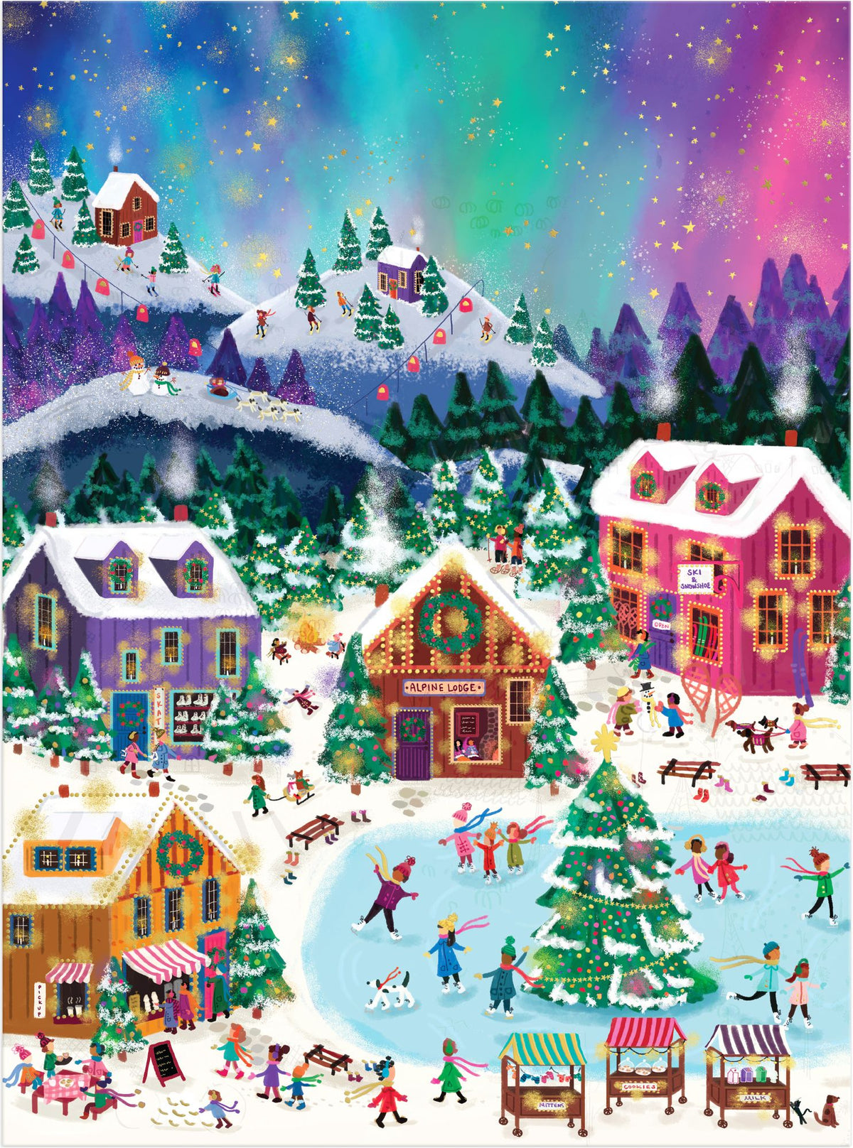 Joy Laforme Northern Lights 1000 Piece Foil Puzzle