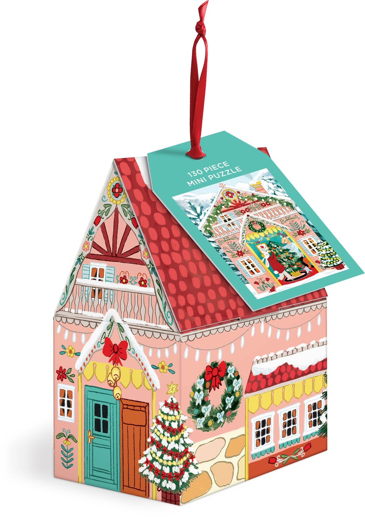 Swiss Chalet 130 Piece Ornament Puzzle