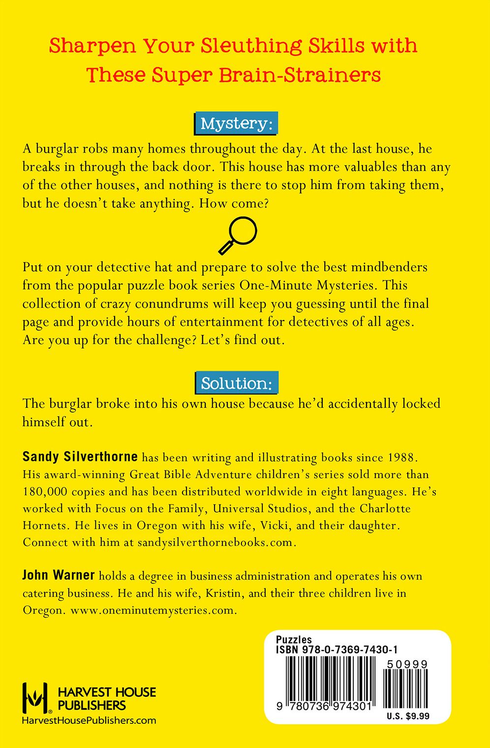 The Very Best One-Minute Mysteries and Brain Teasers
