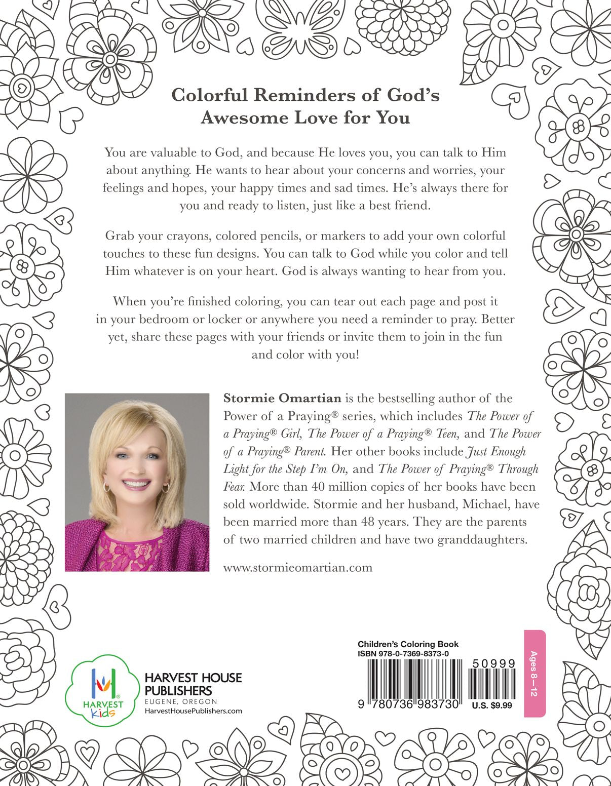 The Power of a Praying Girl Coloring Book