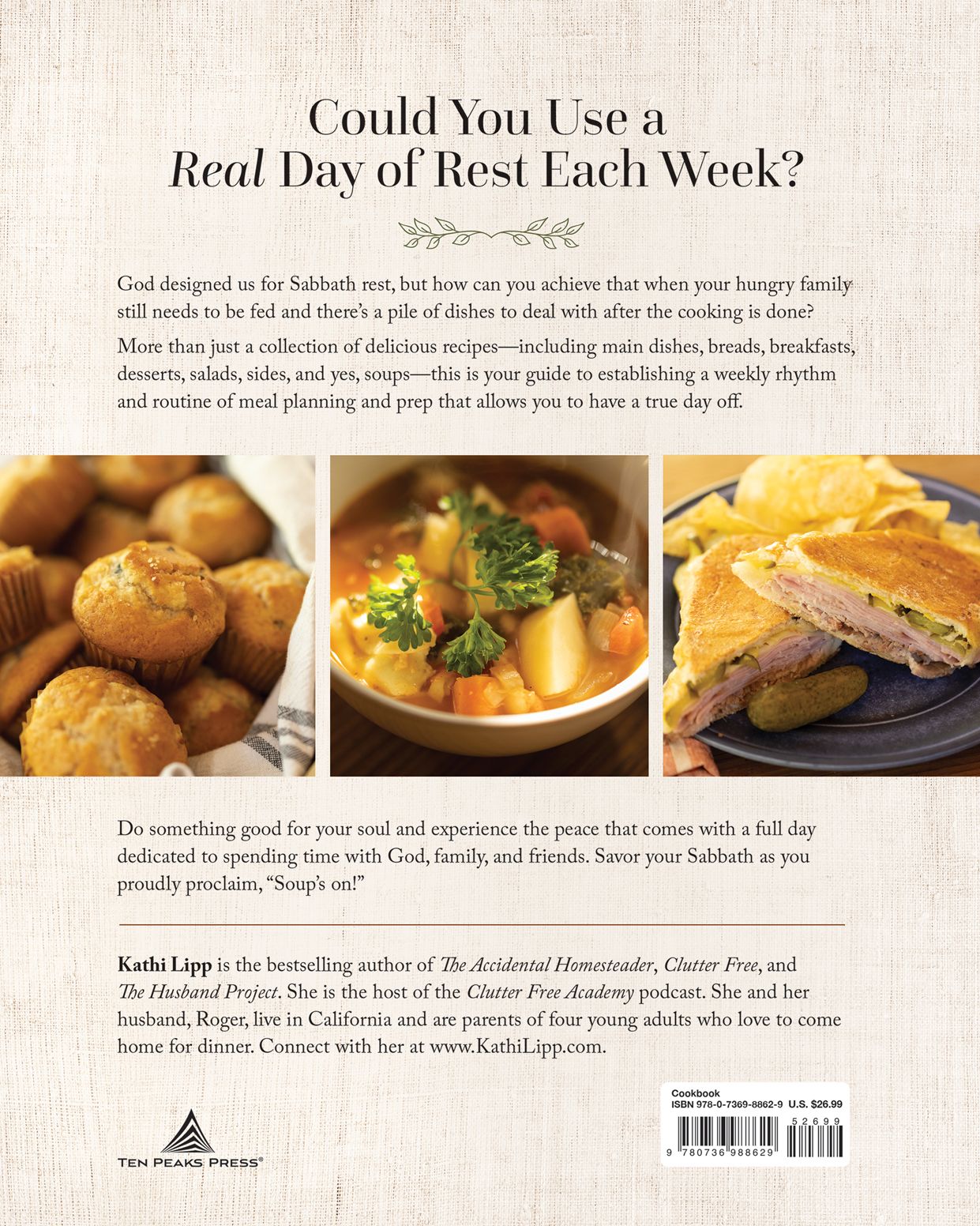 Sabbath Soup: Weekly Menus and Rhythms to Make Space for a Day of Rest