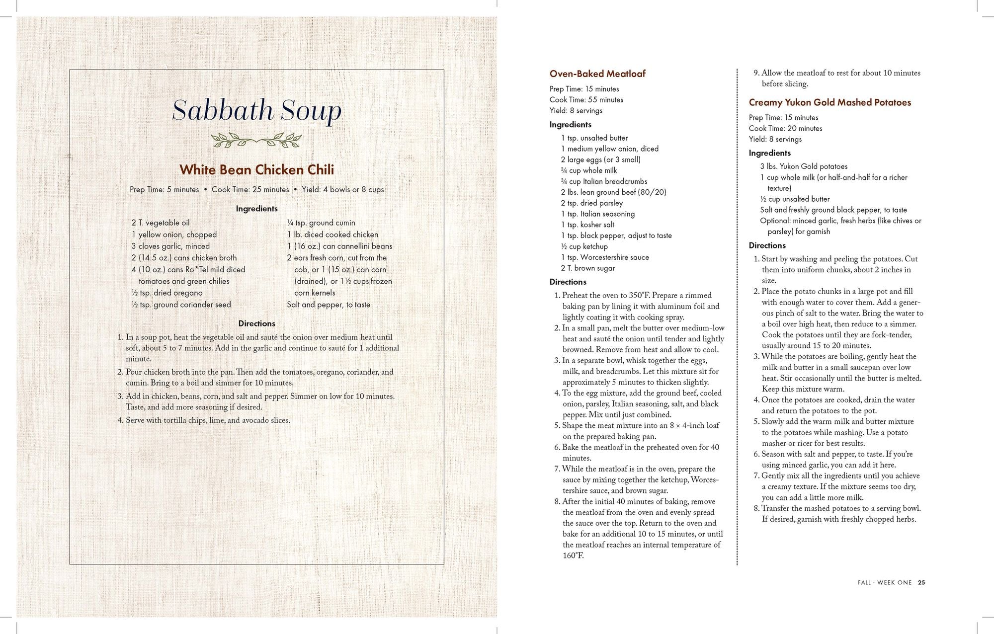 Sabbath Soup: Weekly Menus and Rhythms to Make Space for a Day of Rest