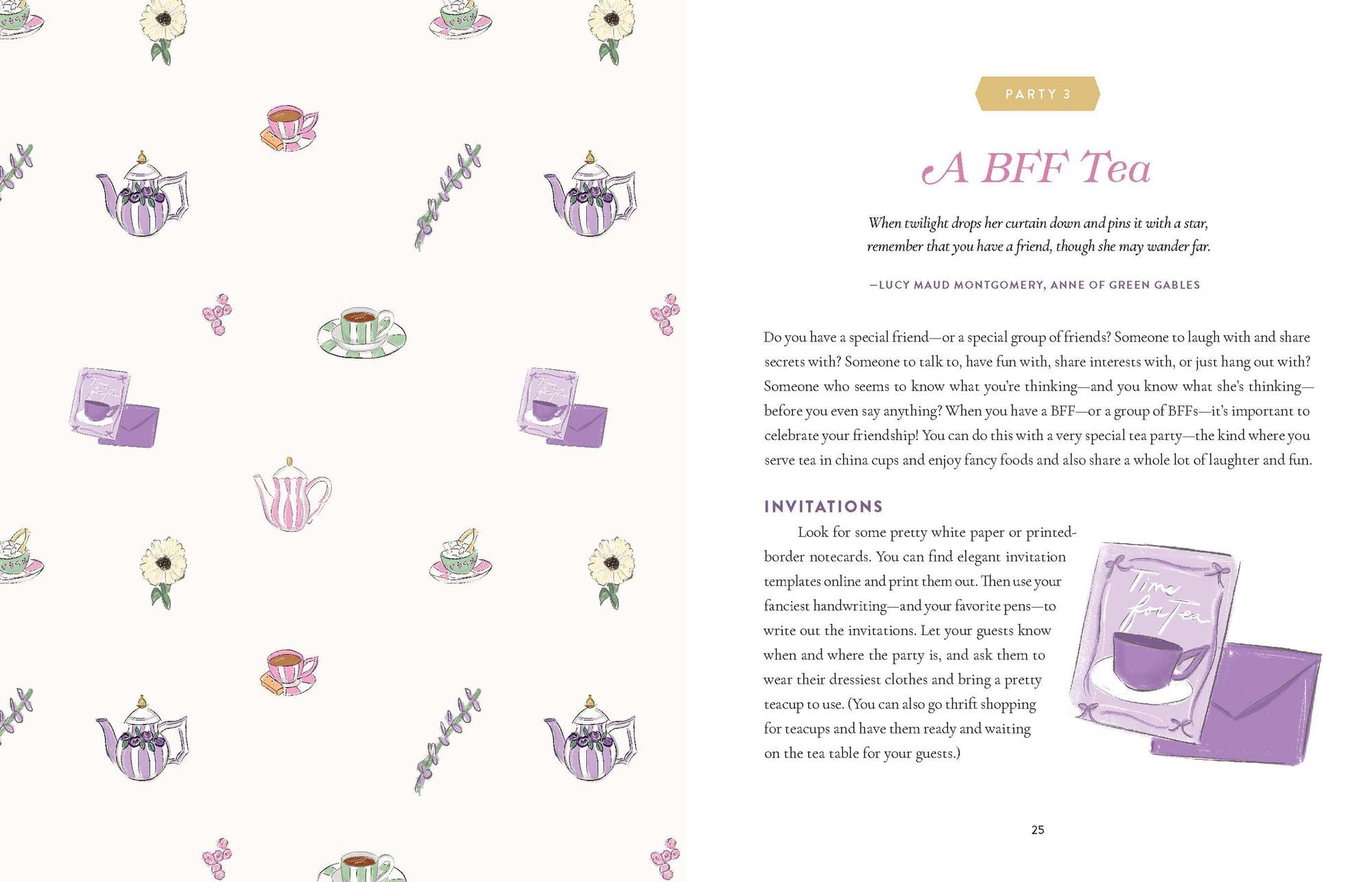 Let's Have a Tea Party: Special Celebrations for Girls