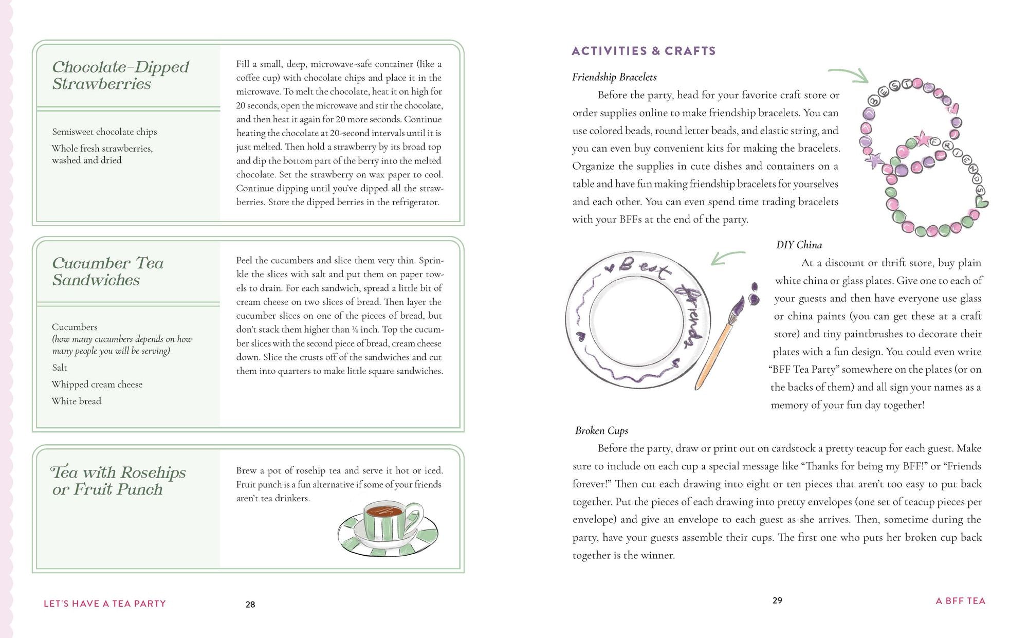 Let's Have a Tea Party: Special Celebrations for Girls