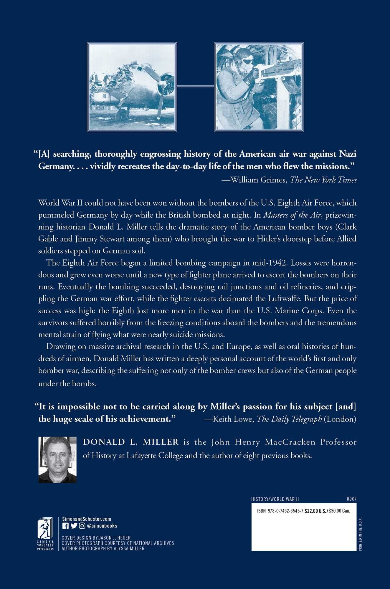 Masters of the Air: America's Bomber Boys Who Fought the Air War Against Nazi Germany