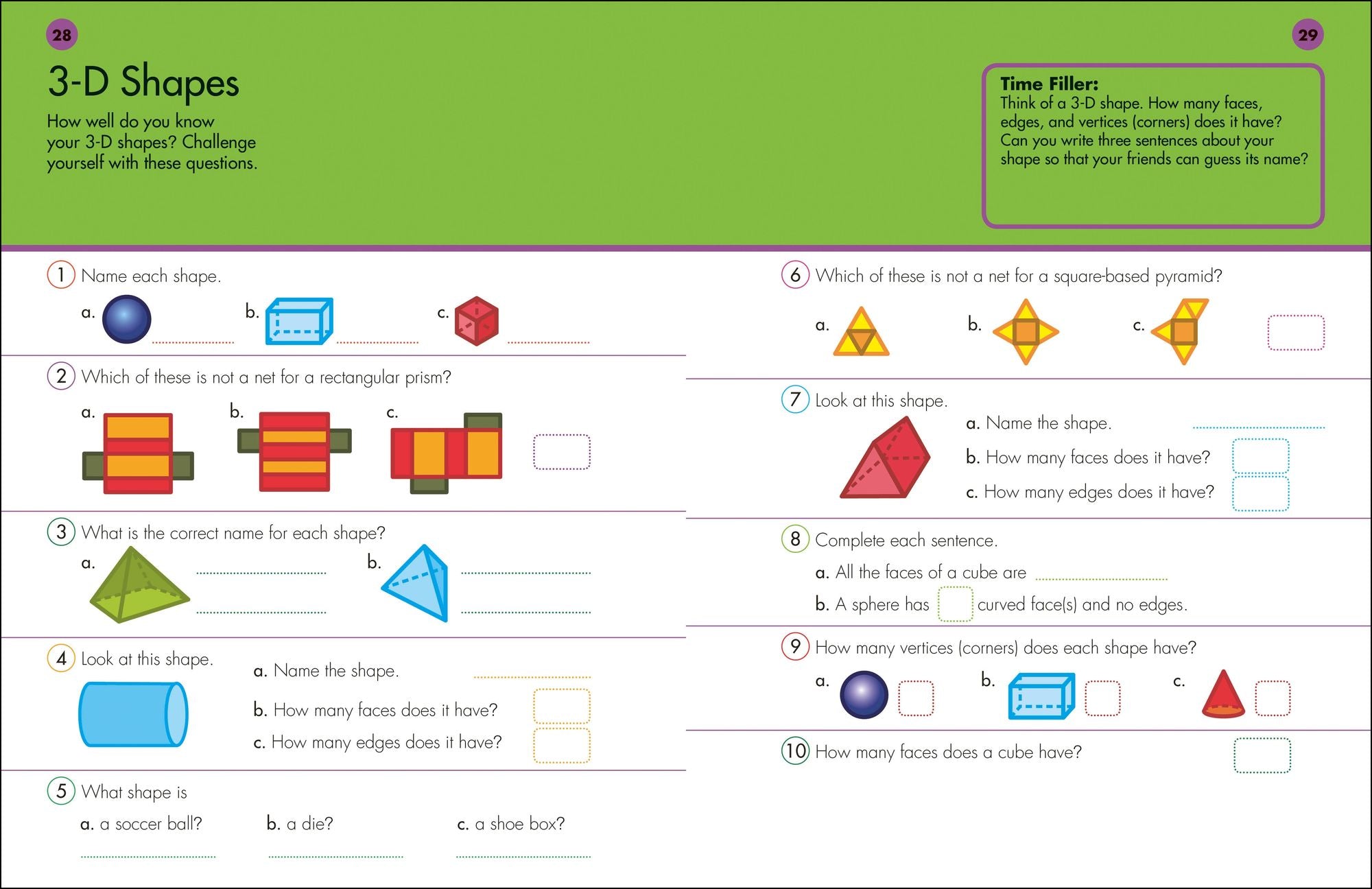10 Minutes a Day Math, 4th Grade