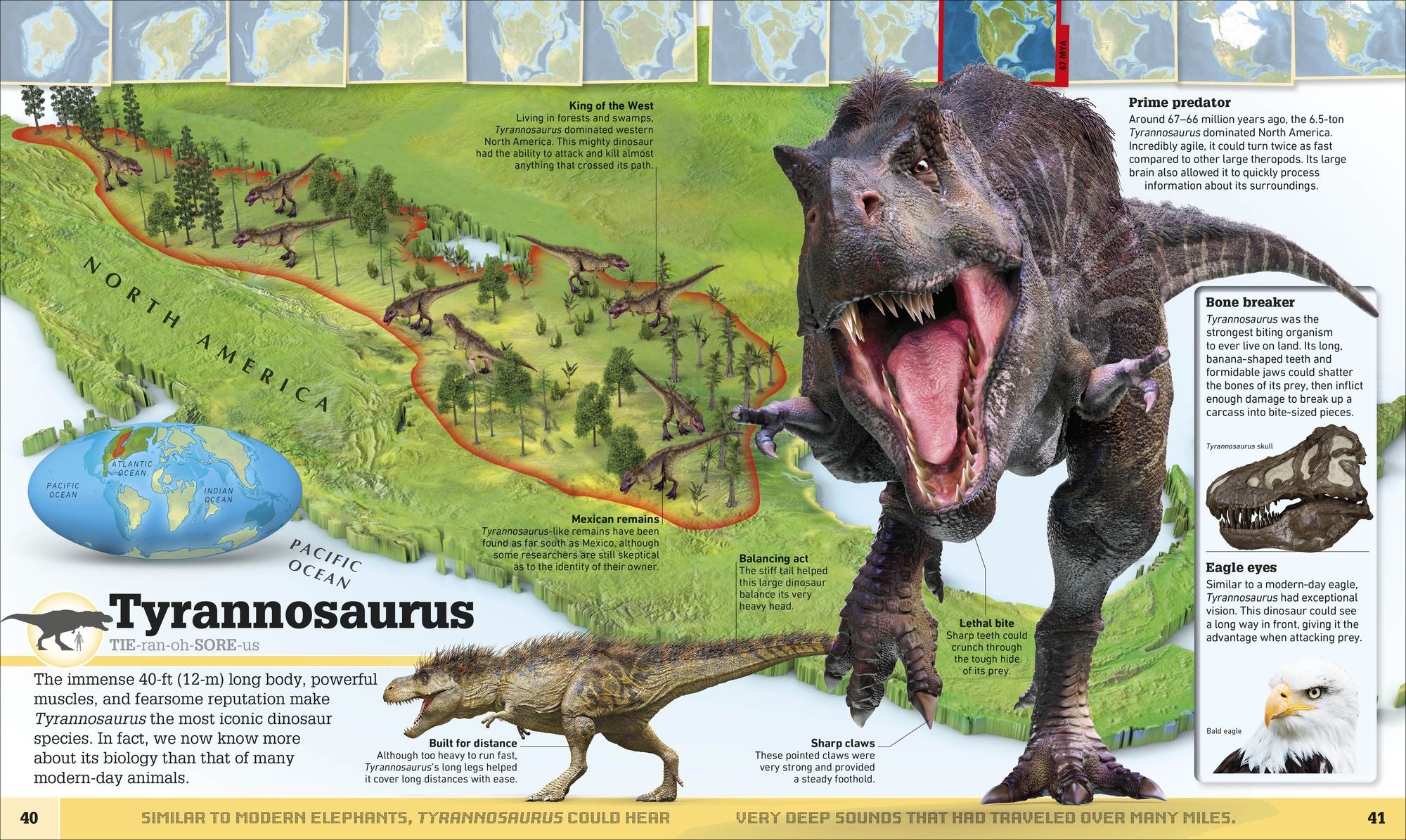 Dinosaur and Other Prehistoric Creatures Atlas: The Prehistoric World as You've Never Seen It Before