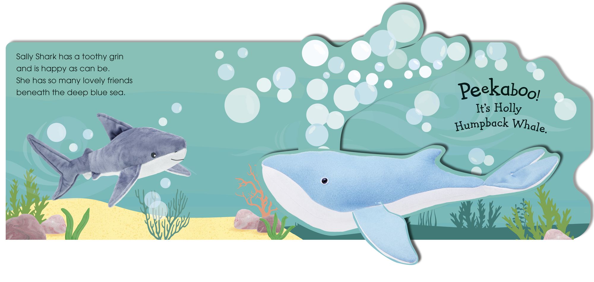 Pop-Up Peekaboo! Shark: A Friendly Surprise Under Every Flap!