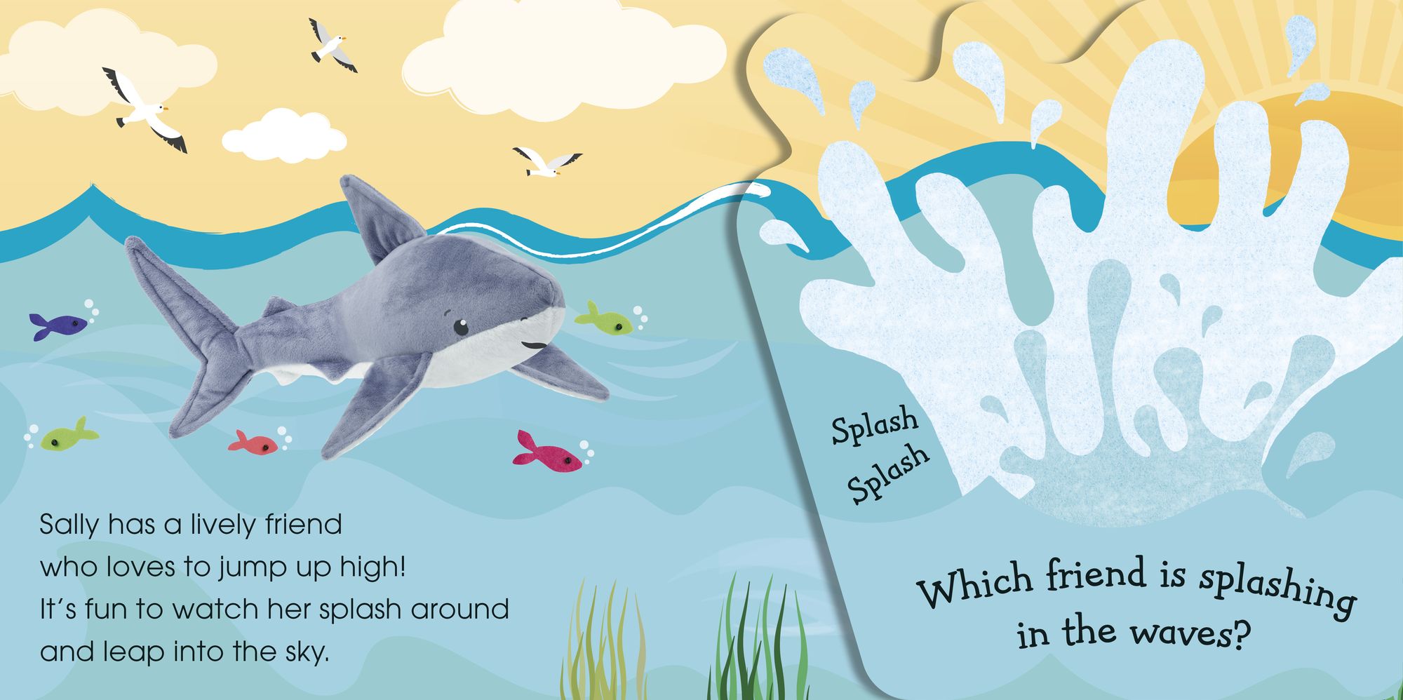 Pop-Up Peekaboo! Shark: A Friendly Surprise Under Every Flap!