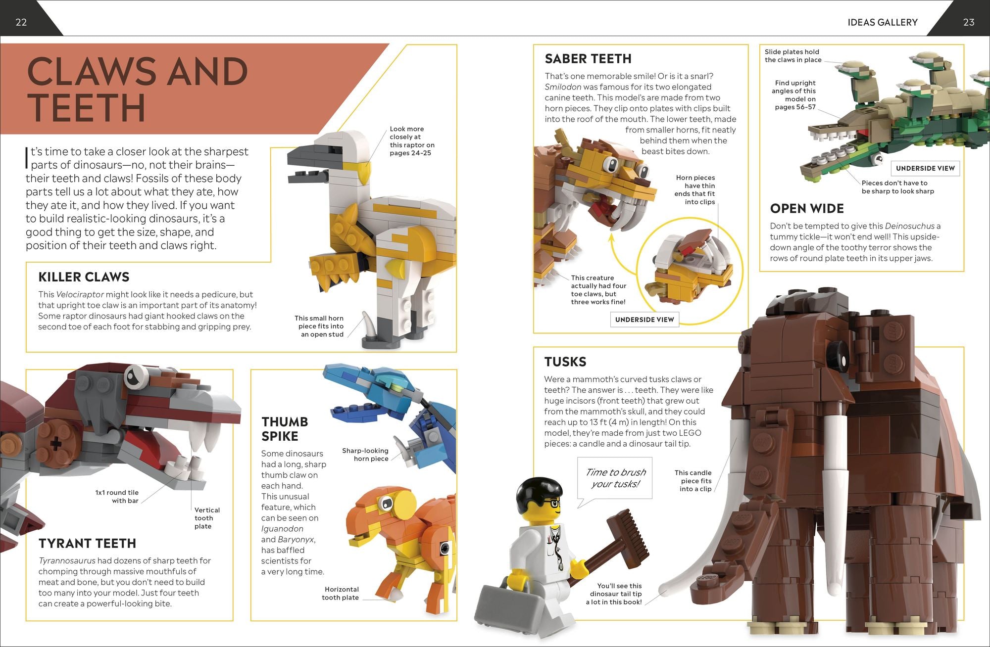 How to Build LEGO Dinosaurs