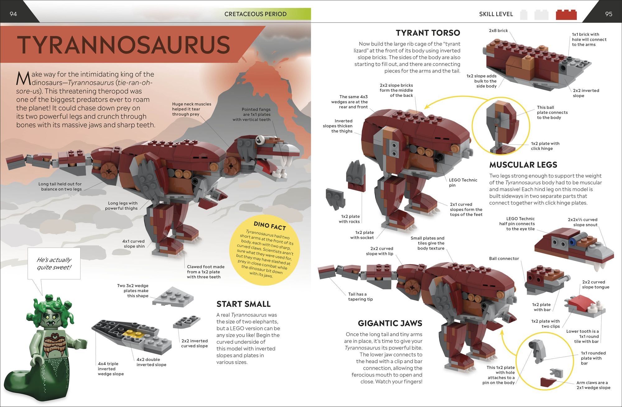 How to Build LEGO Dinosaurs
