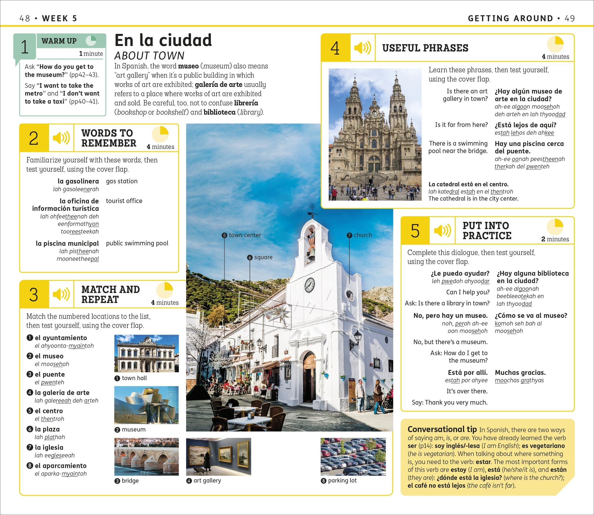 15-Minute Spanish: Learn in Just 12 Weeks