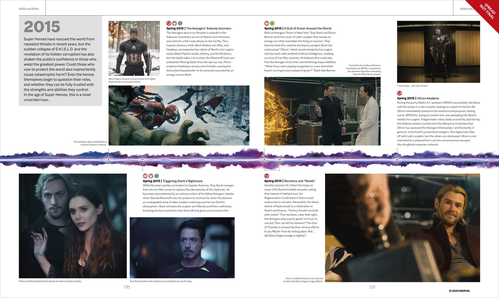 Marvel Studios The Marvel Cinematic Universe An Official Timeline