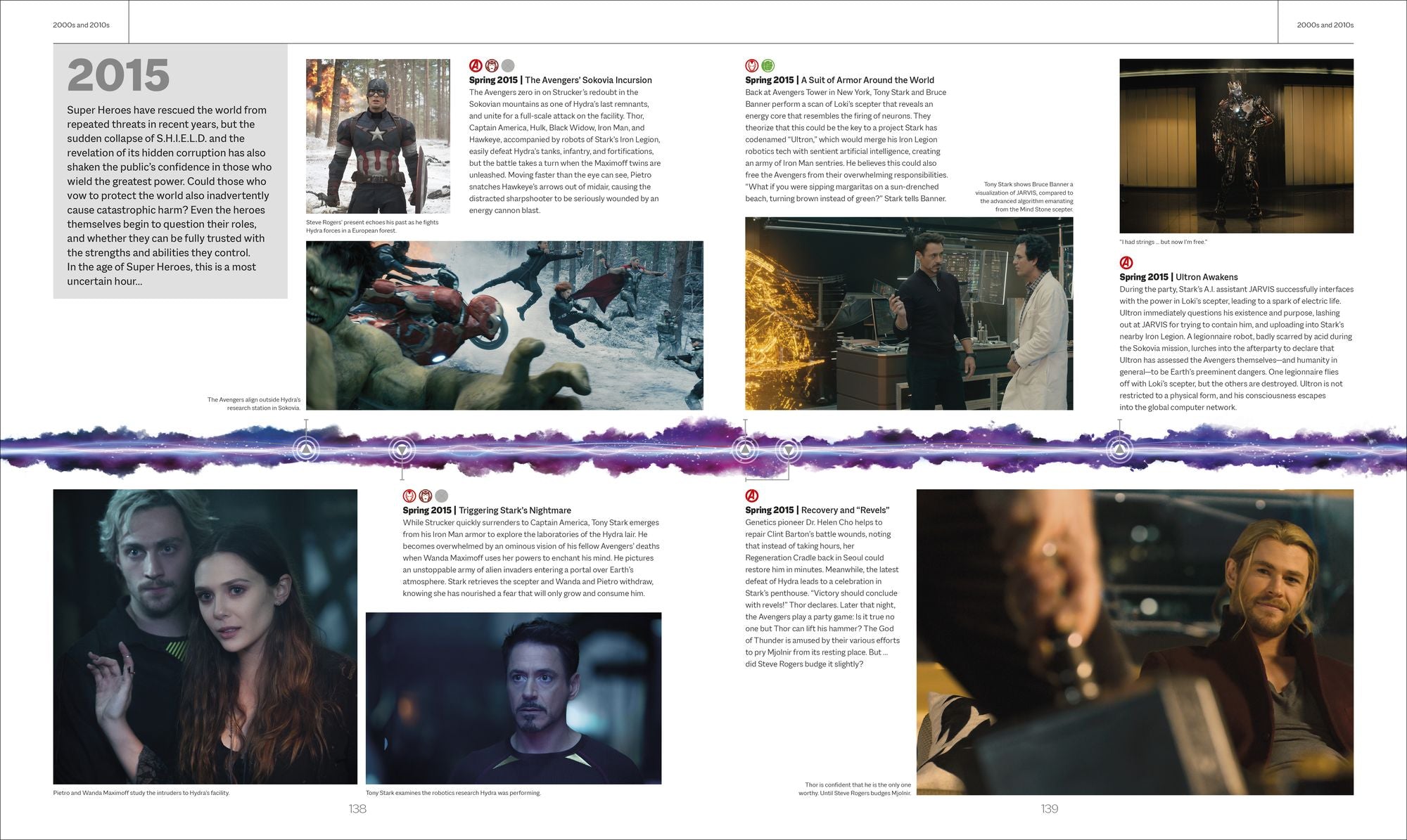 Marvel Studios The Marvel Cinematic Universe An Official Timeline