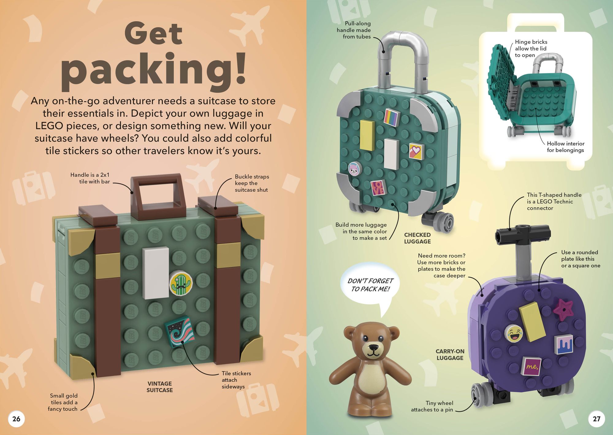 LEGO Ideas on the Go (Library Edition): Without Minifigure