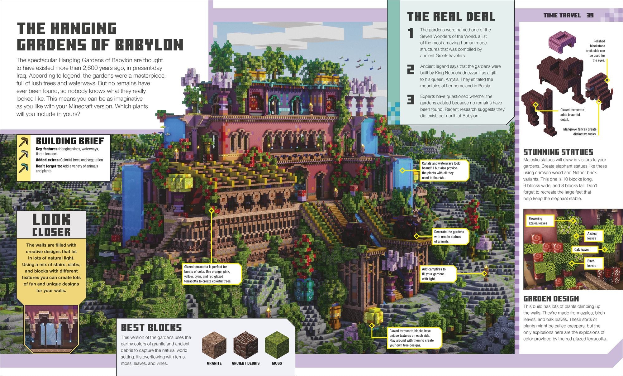The Minecraft Ideas Book: Create the Real World in Minecraft with 70+ Awesome Builds