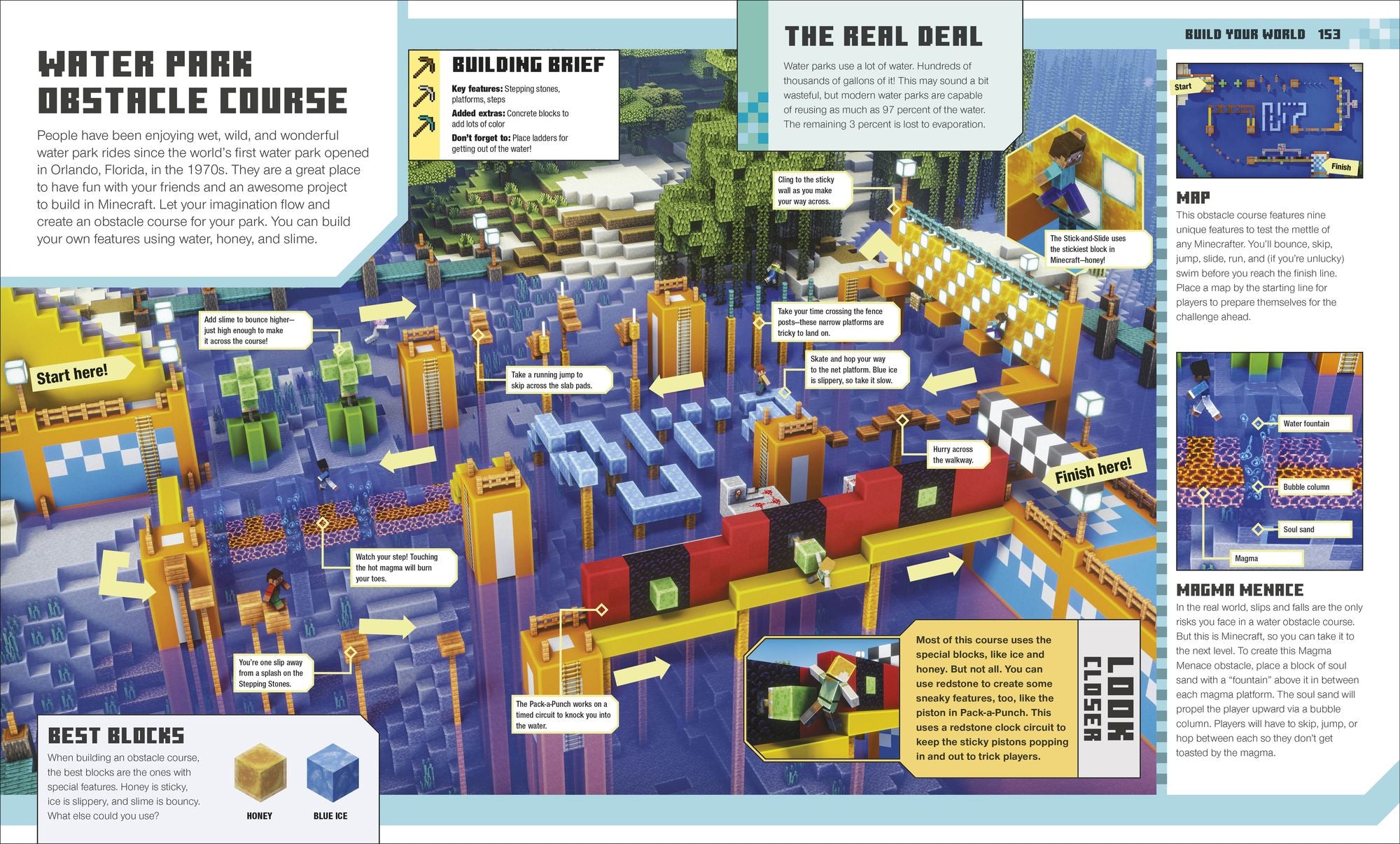 The Minecraft Ideas Book: Create the Real World in Minecraft with 70+ Awesome Builds