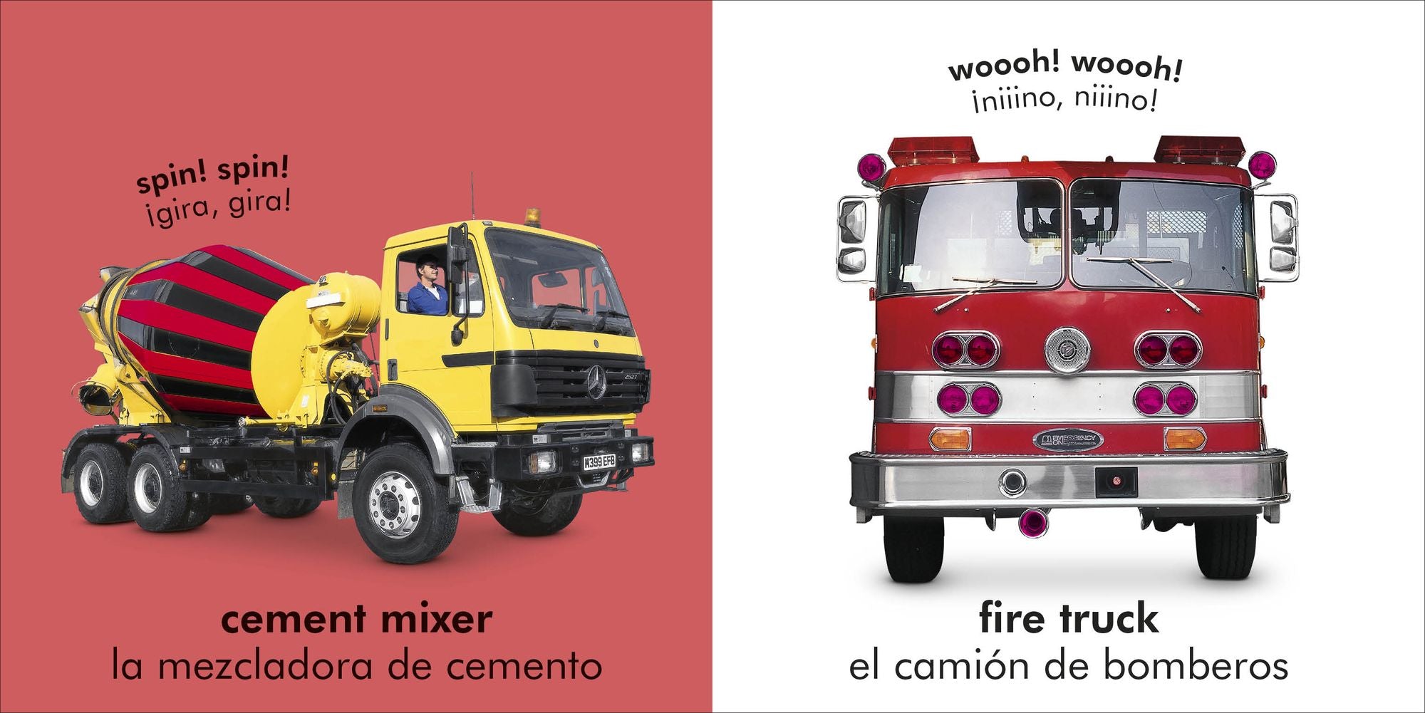 Bilingual Baby Touch and Feel Truck - Los camiones