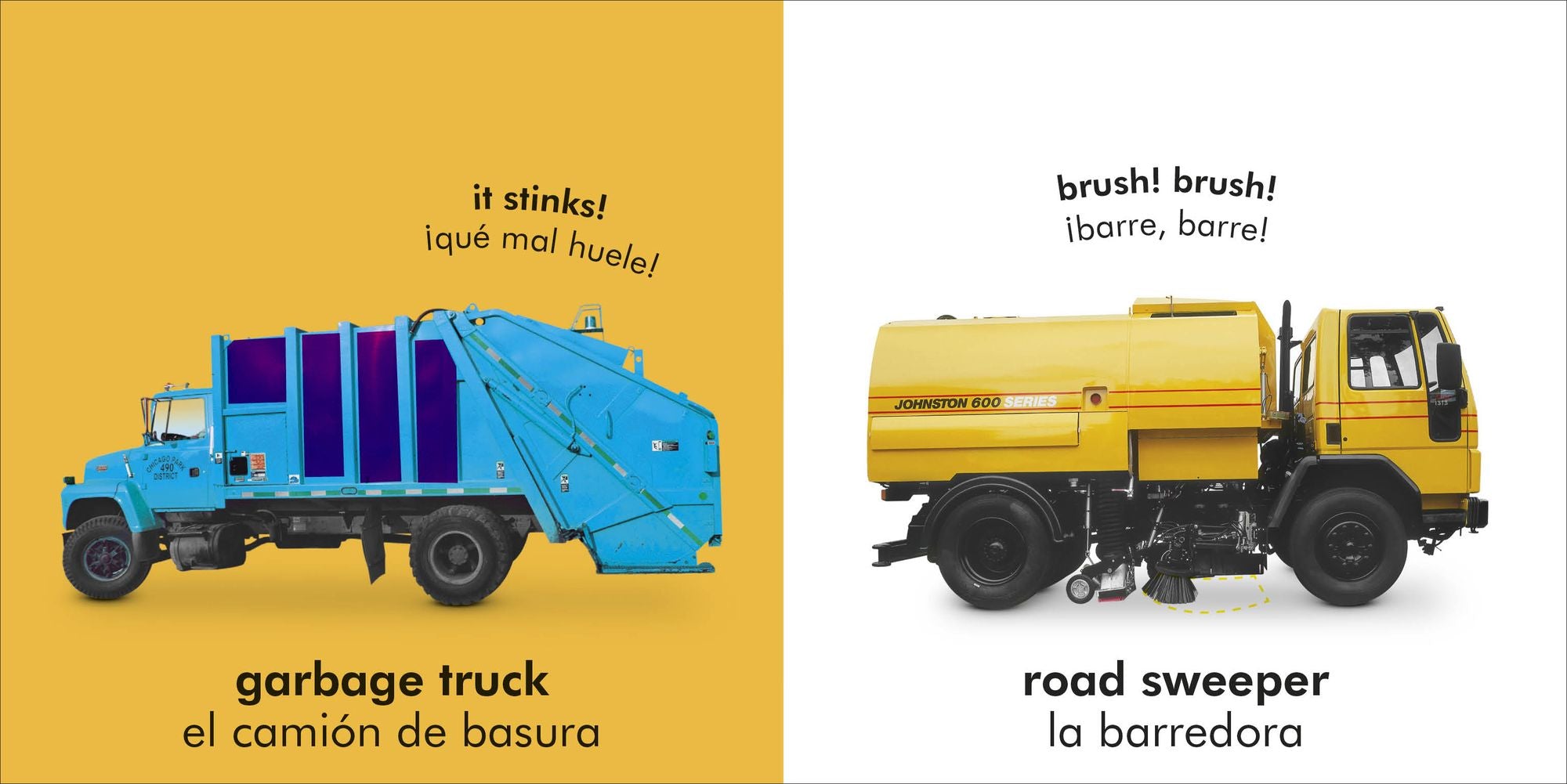 Bilingual Baby Touch and Feel Truck - Los camiones