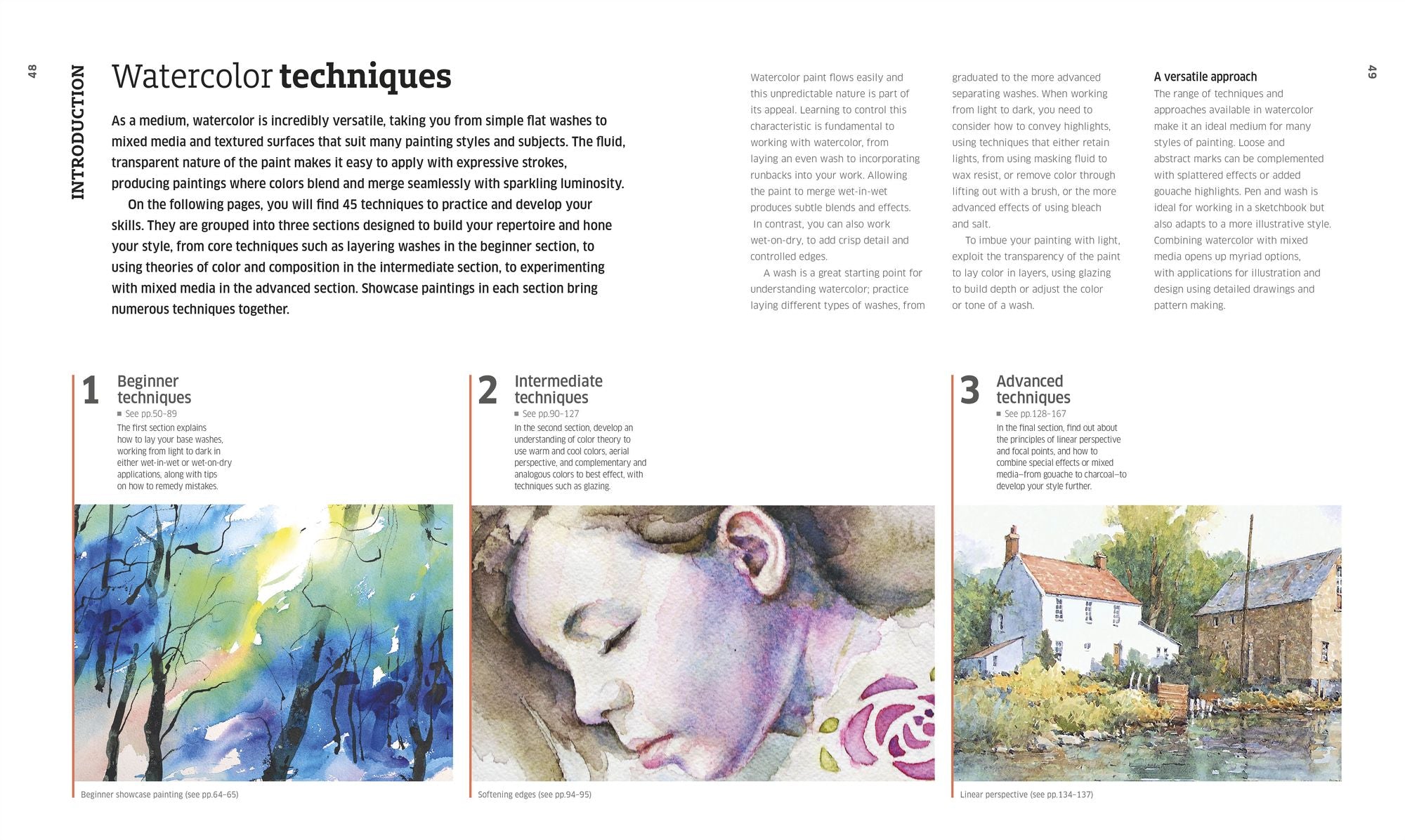 Artist's Watercolor Techniques: Discover How to Paint Landscapes, People and Still Lifes, and Develop Your Own Style