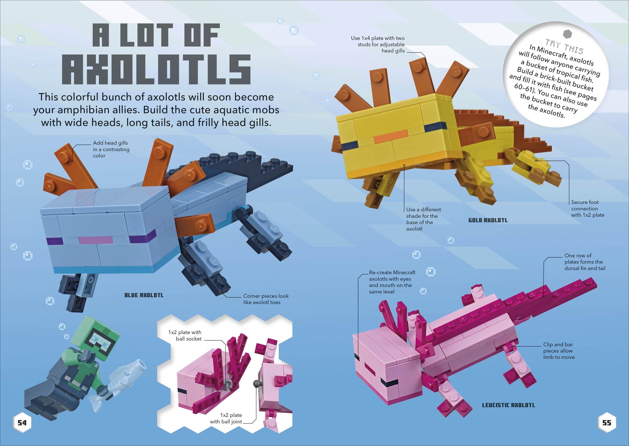 LEGO Minecraft Ideas: With Exclusive Mini Model