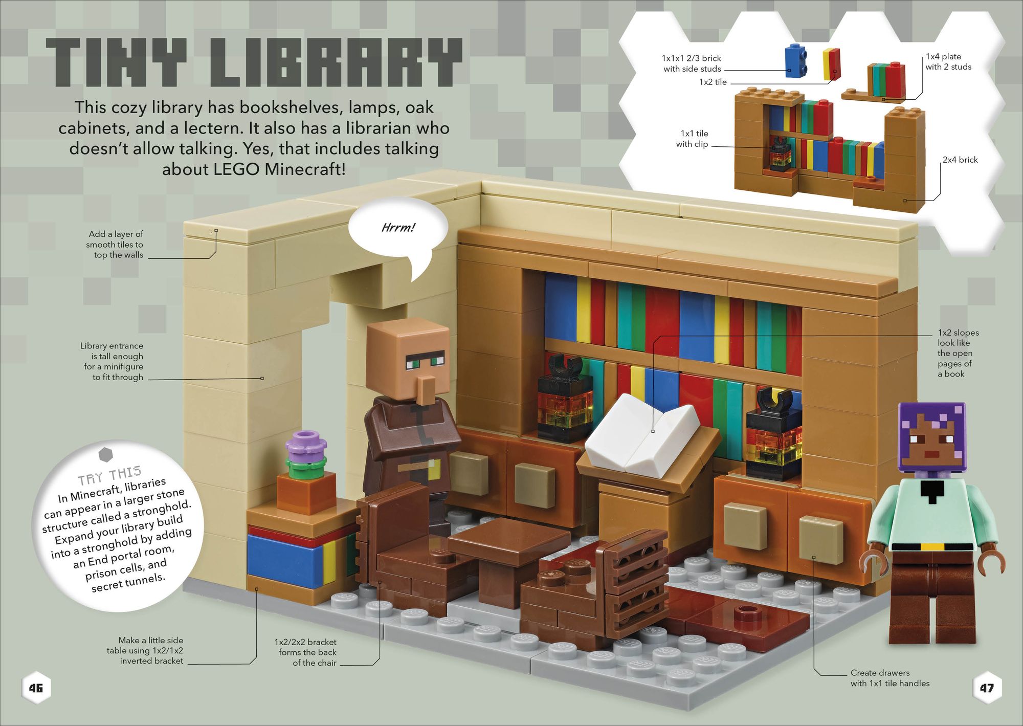LEGO Minecraft Ideas: With Exclusive Mini Model