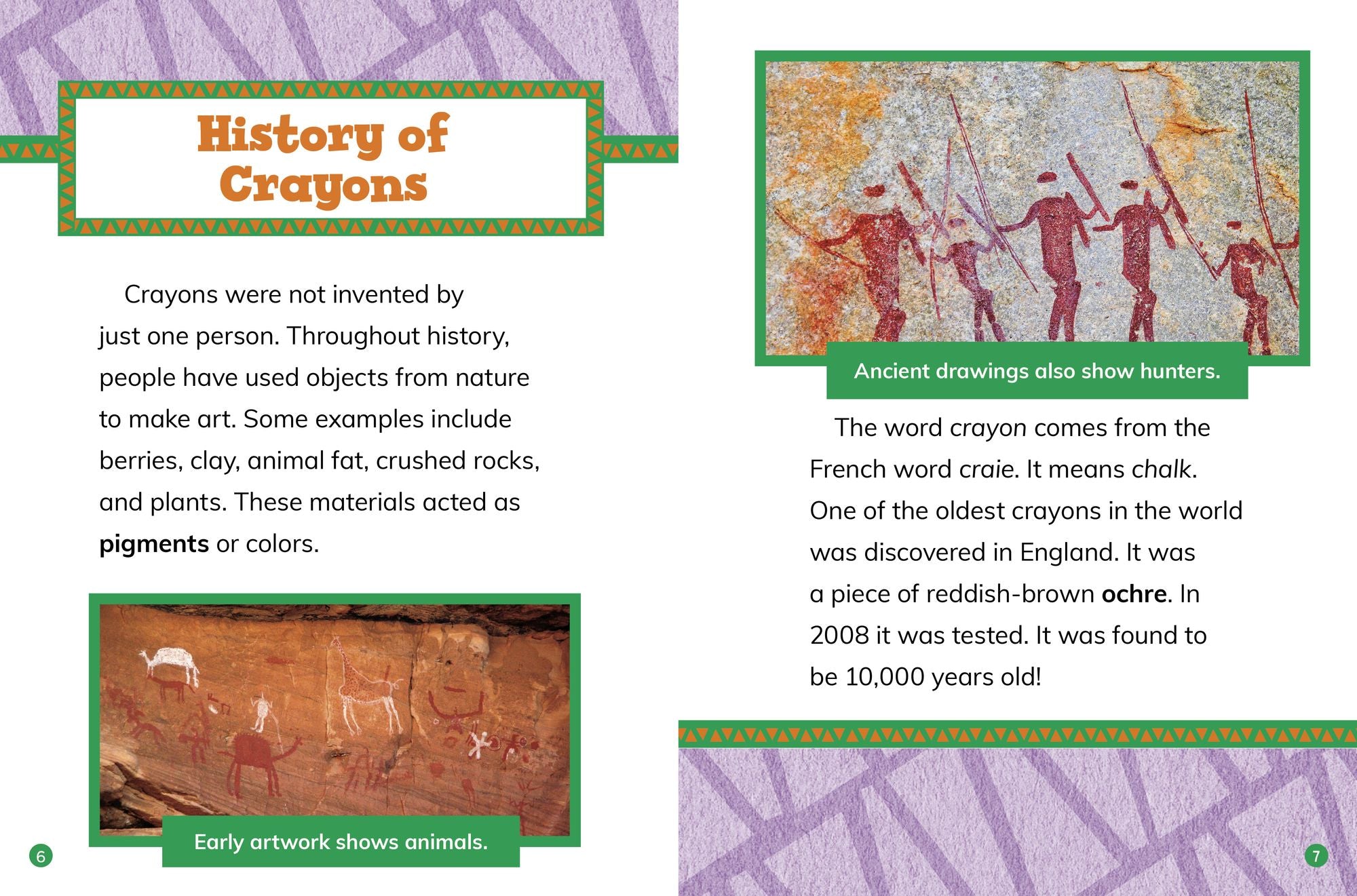 The Story of Crayons