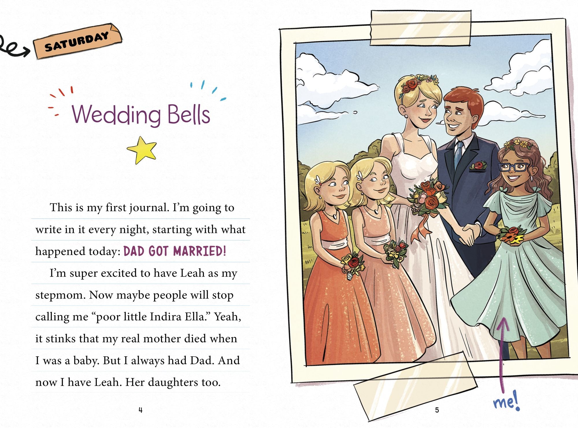 This Journal Belongs to Indi: A Cinderella Fractured Fairy Tale