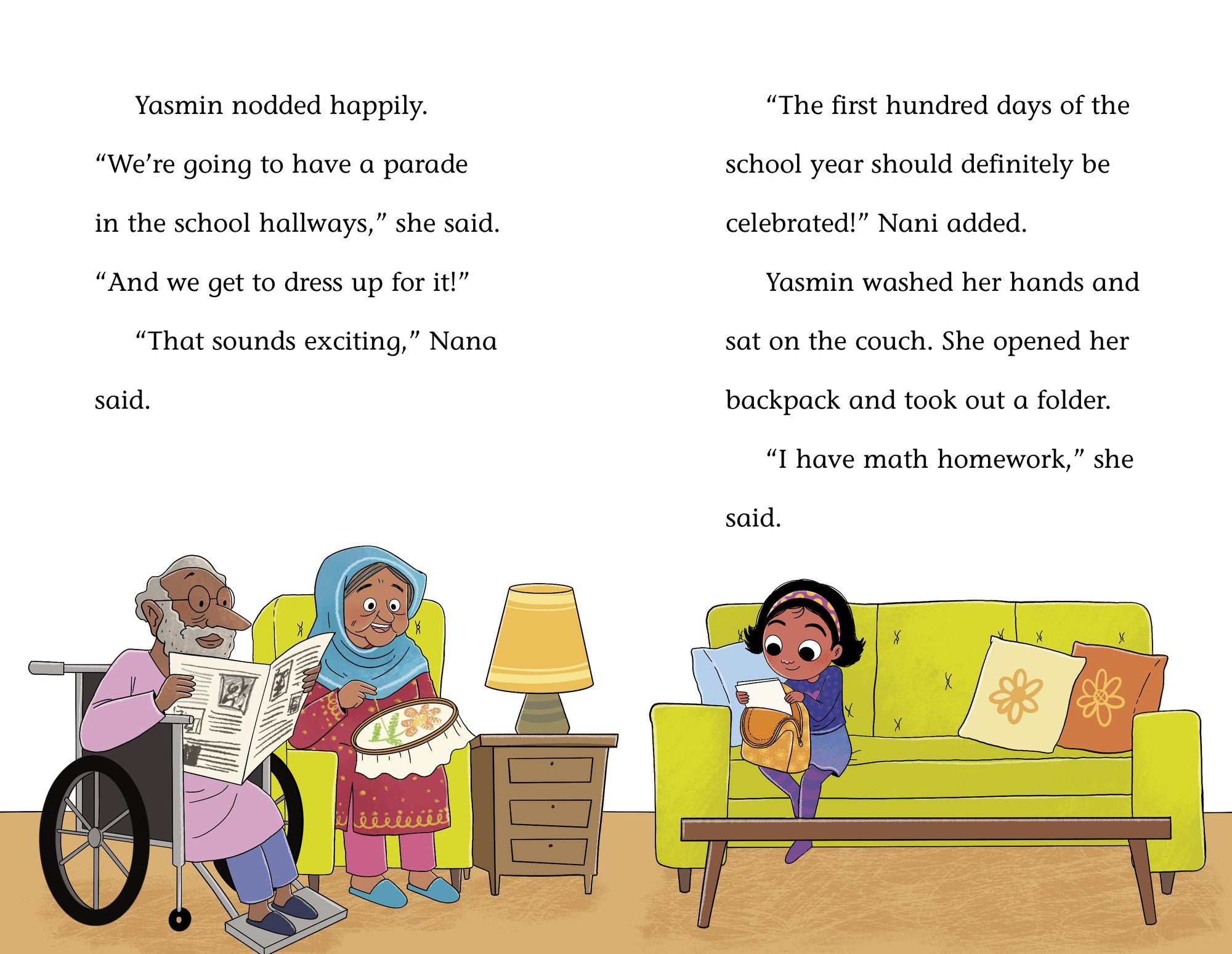 100th Day of School with Yasmin