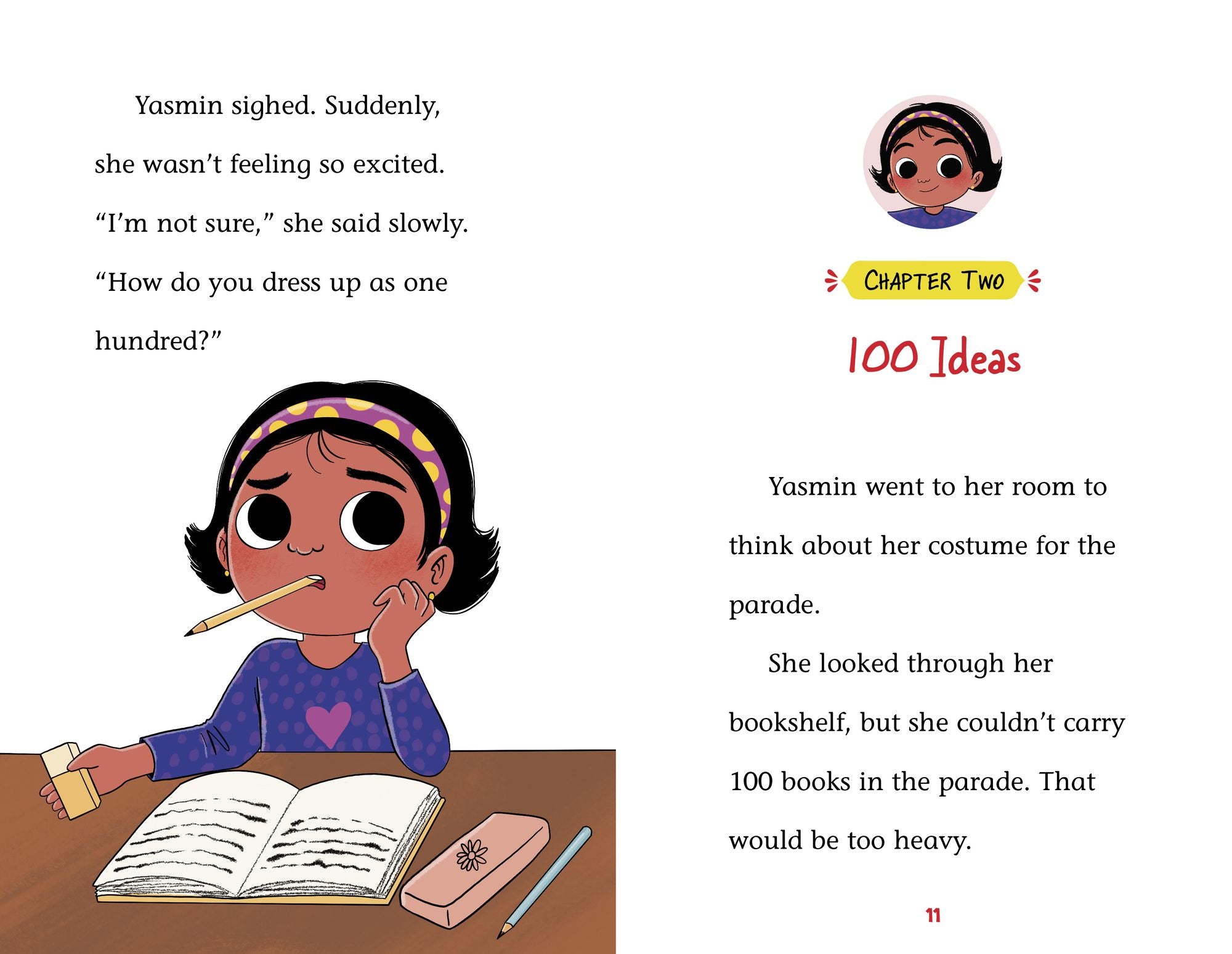 100th Day of School with Yasmin