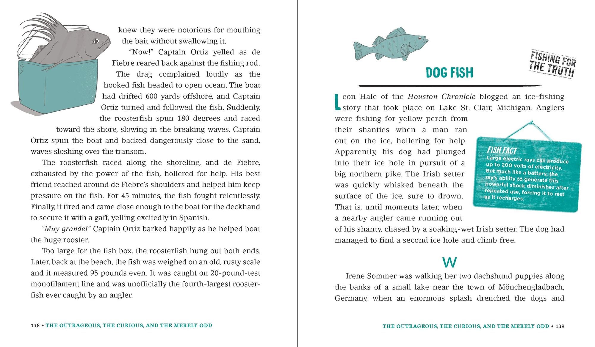 Incredible--and True!--Fishing Stories: Hilarious Feats of Bravery, Tales of Disaster and Revenge, Shocking Acts of Fish Aggression, Stories of Impossible Victories and Crushing Defeats