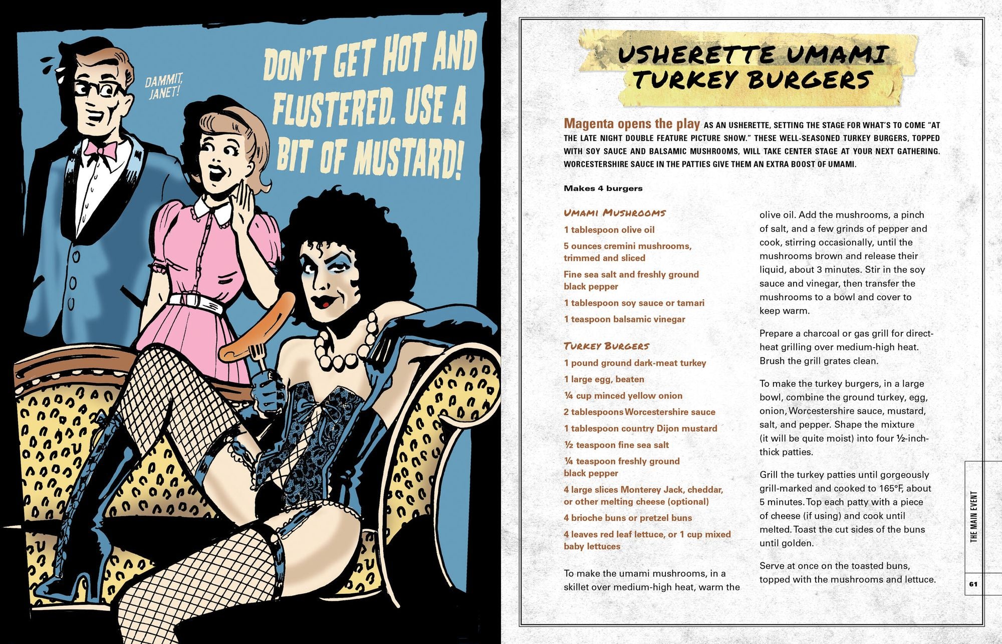 The Rocky Horror Cookbook: 50 Savory, Sweet, and Seductive Recipes from the Cult Musical [Officially Licensed]
