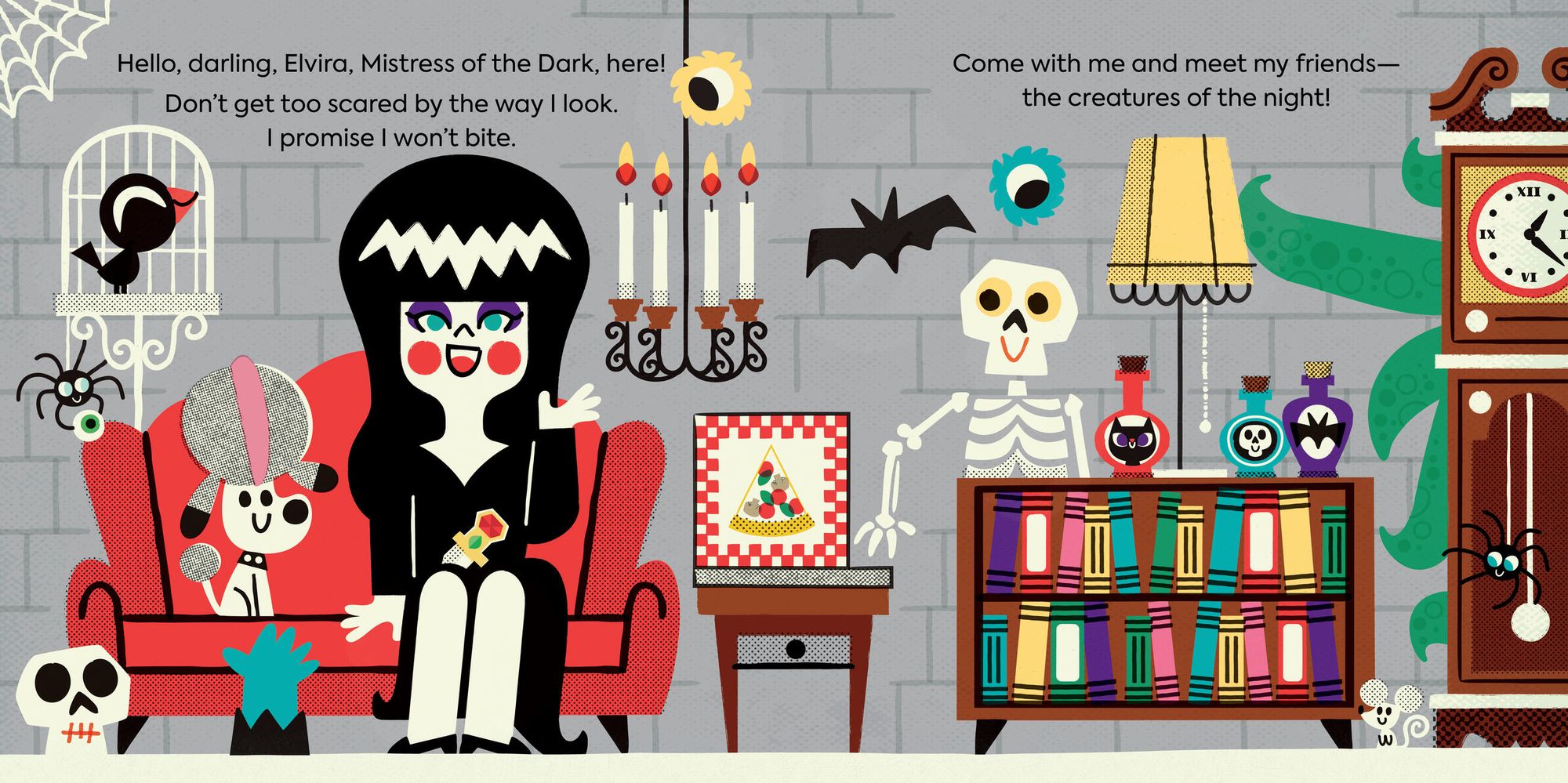 Elvira's First Book of Monsters