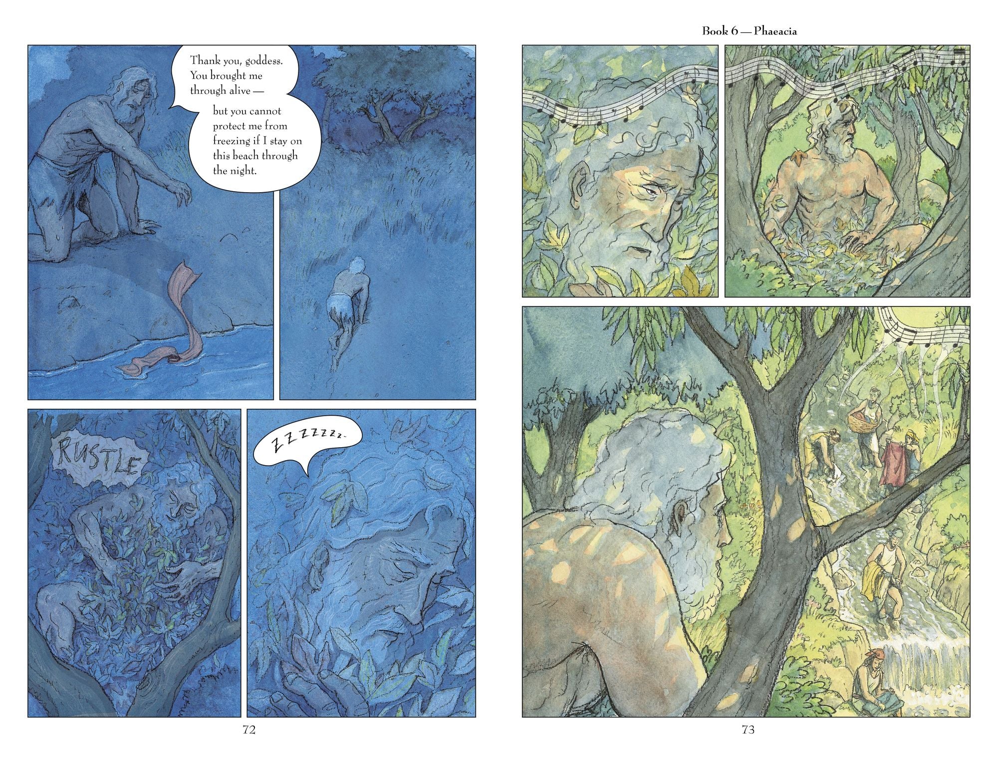 The Odyssey: A Graphic Novel: (A Modern Visual Adaptation of Homer's Epic Tale of Greek Mythology for Young Adults)